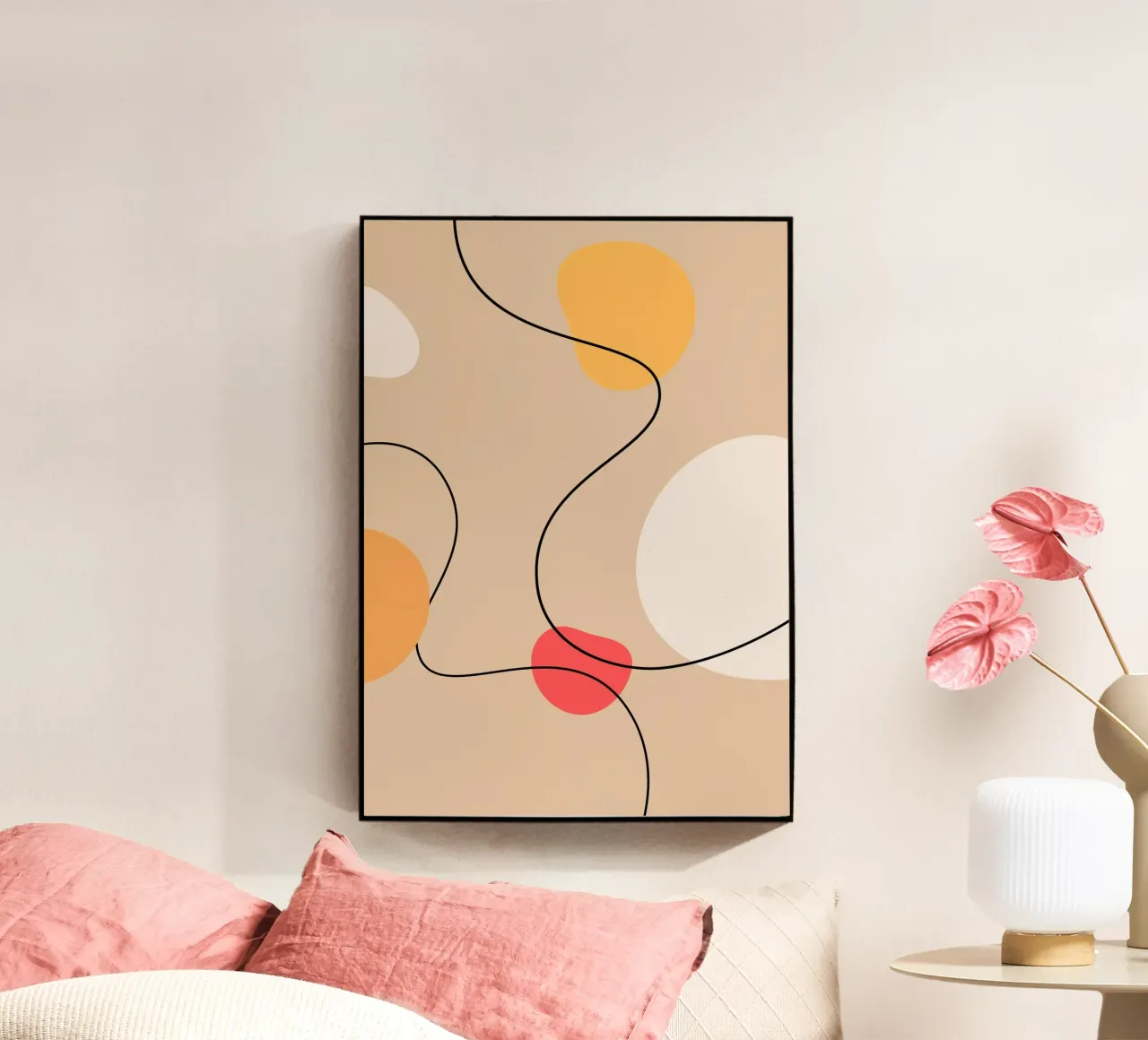 Abstract Art Poster | Modern Digital Print | Minimalist plexiglass da PrintCessStudio