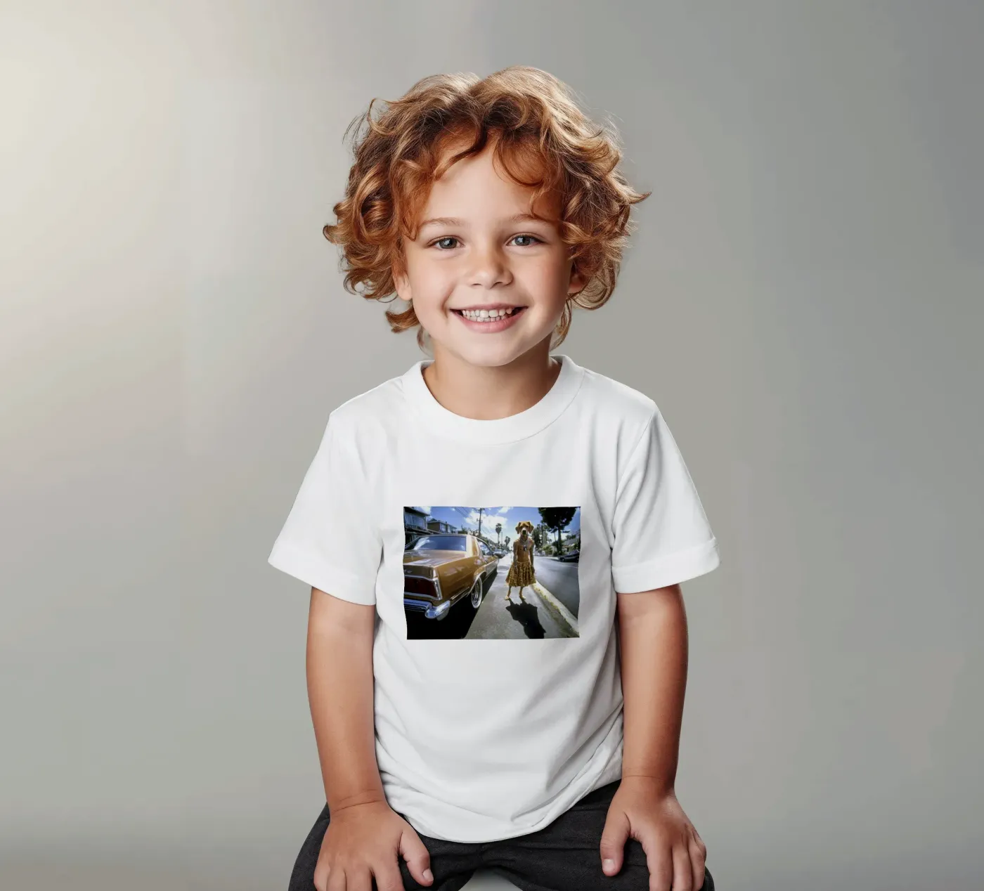 Zack t-shirt bambini da Affiches Chien Originales – Dogland