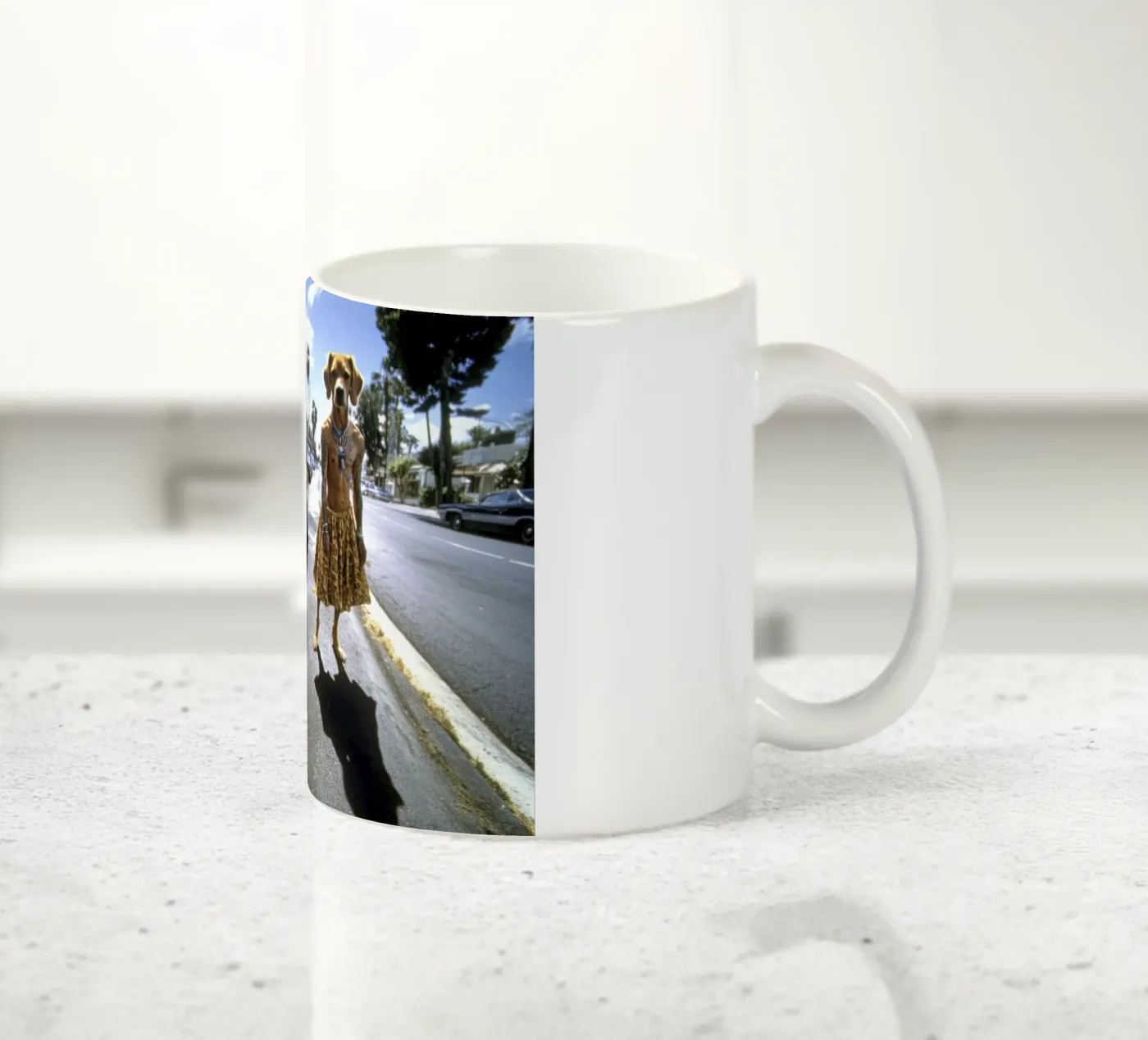 Zack ceramic mug by Affiches Chien Originales – Dogland