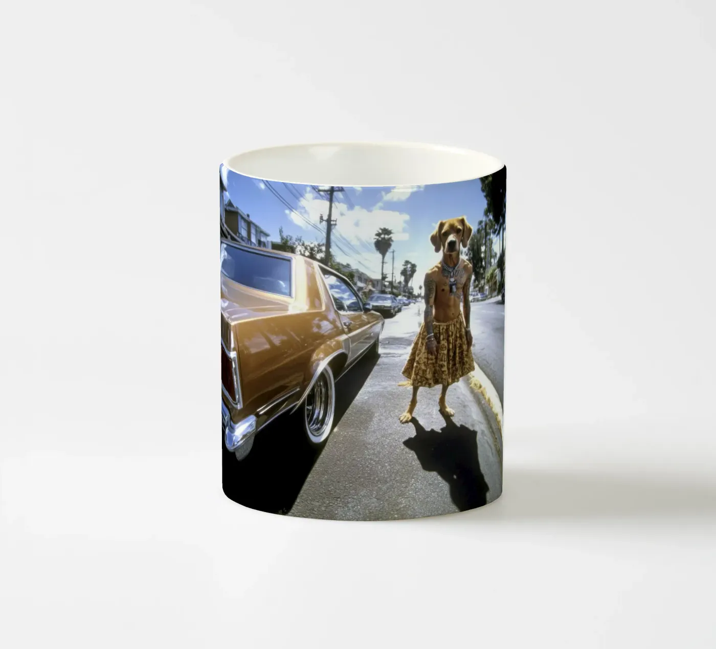 Zack ceramic mug by Affiches Chien Originales – Dogland