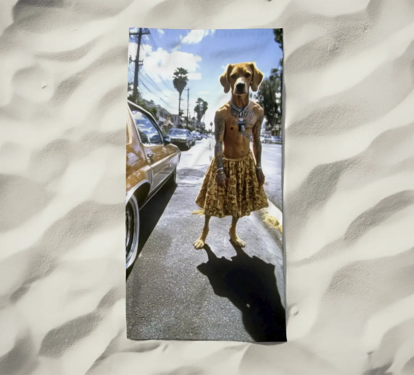 Zack telo mare da Affiches Chien Originales – Dogland