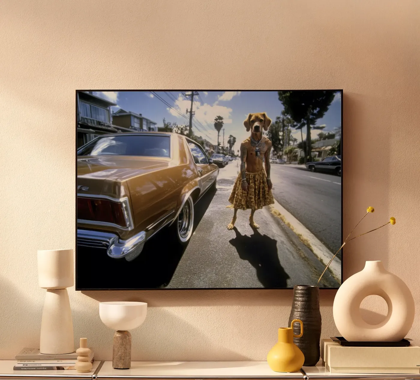 Zack plexiglas de Affiches Chien Originales – Dogland