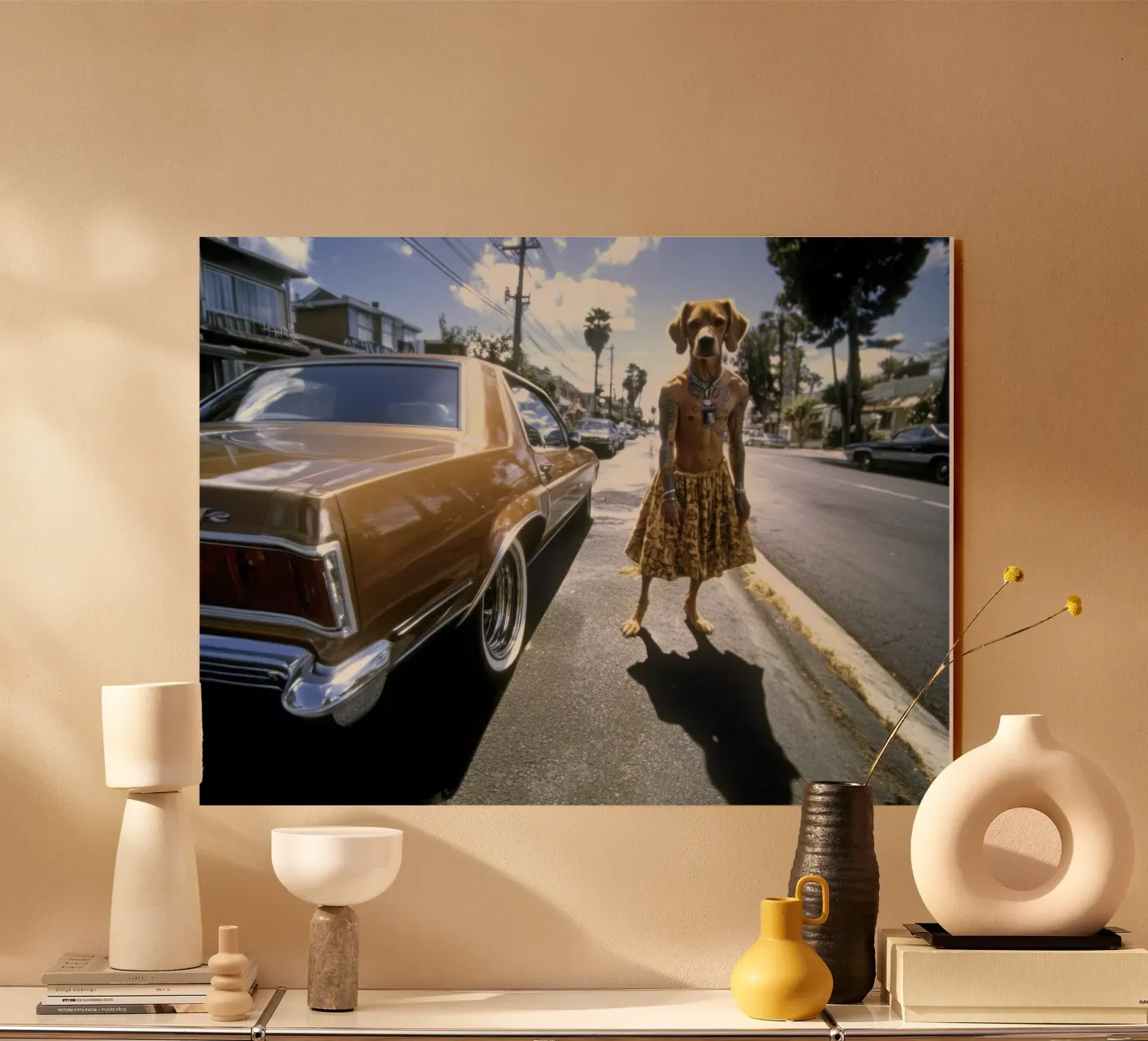 Zack plexiglas de Affiches Chien Originales – Dogland