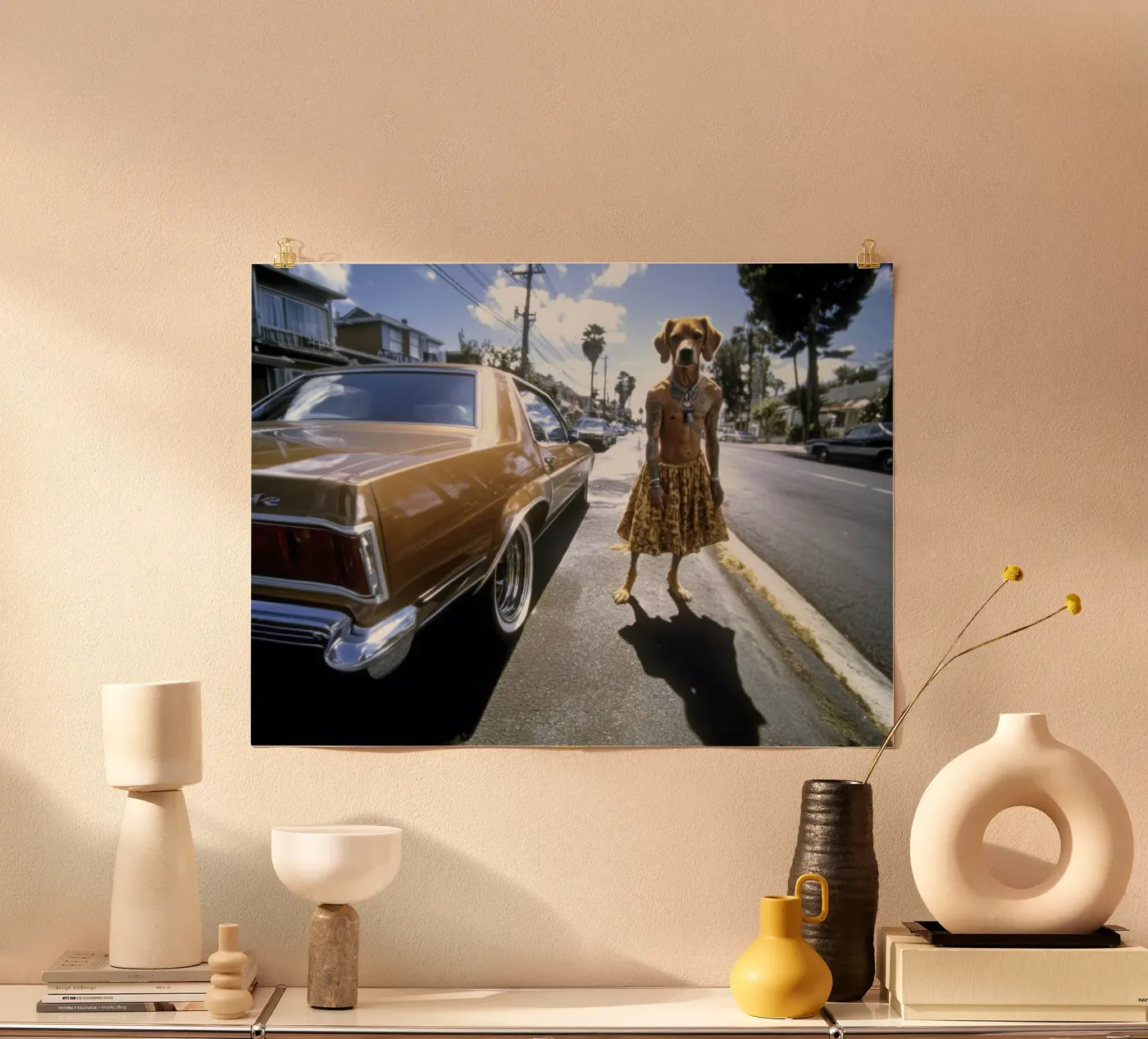 Zack poster van Affiches Chien Originales – Dogland