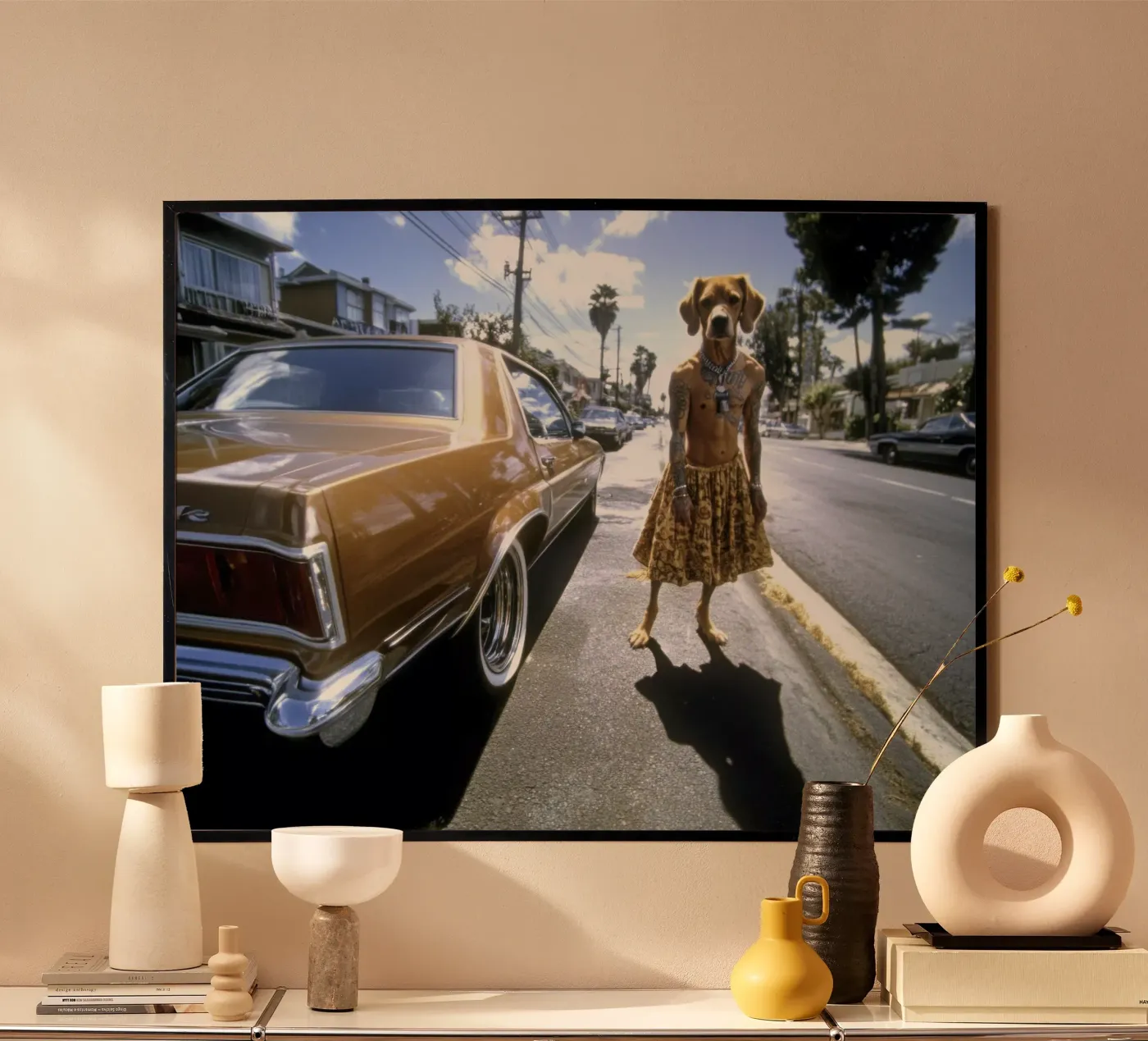 Zack Poster von Affiches Chien Originales – Dogland