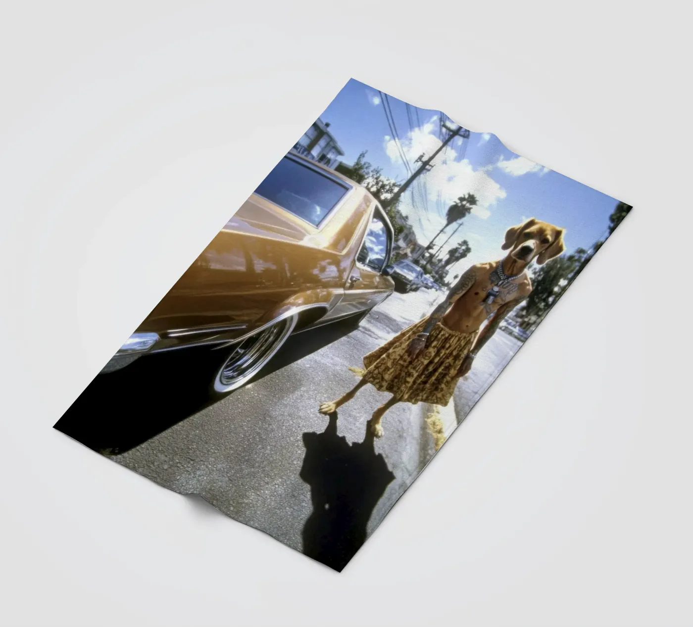 Zack fleecedeken van Affiches Chien Originales – Dogland
