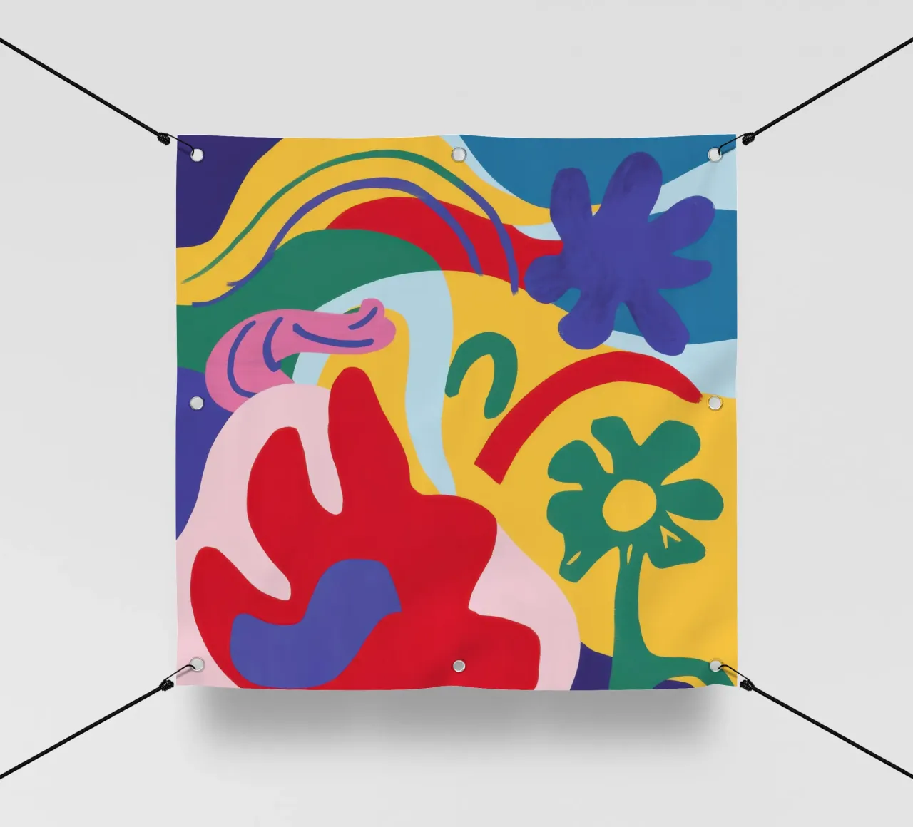 Forme ispirate a Maraoui telo in pvc da Frame Aura