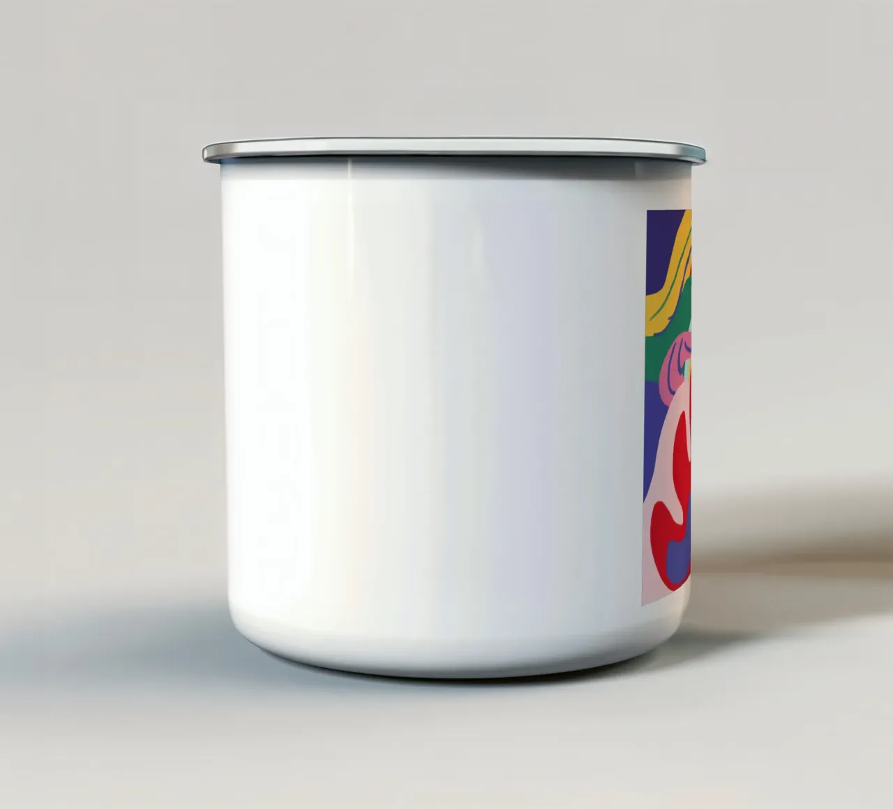 Forme ispirate a Maraoui tazza in smalto da Frame Aura