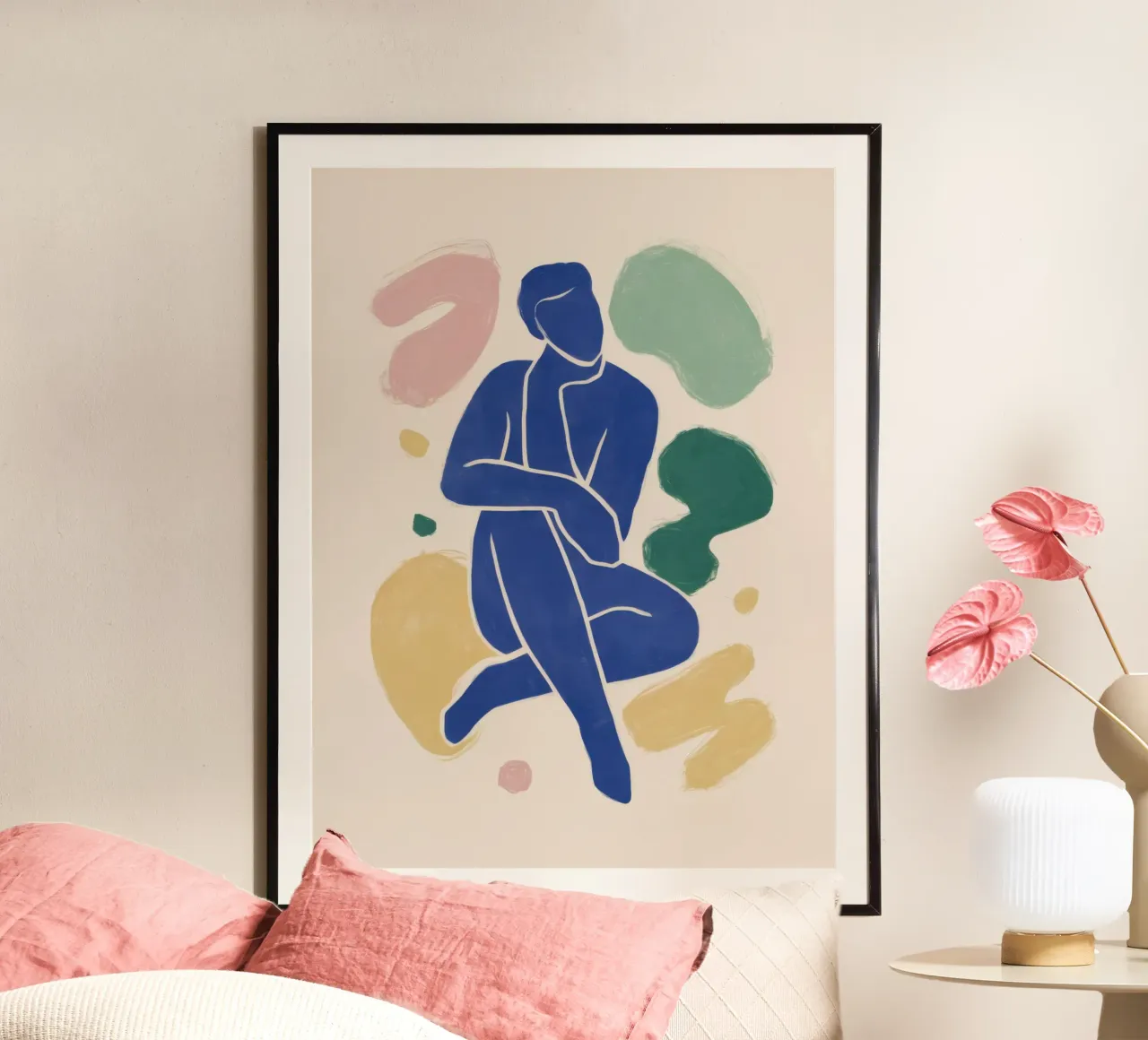 Formulario Azure Pondering poster de Enter Bloom