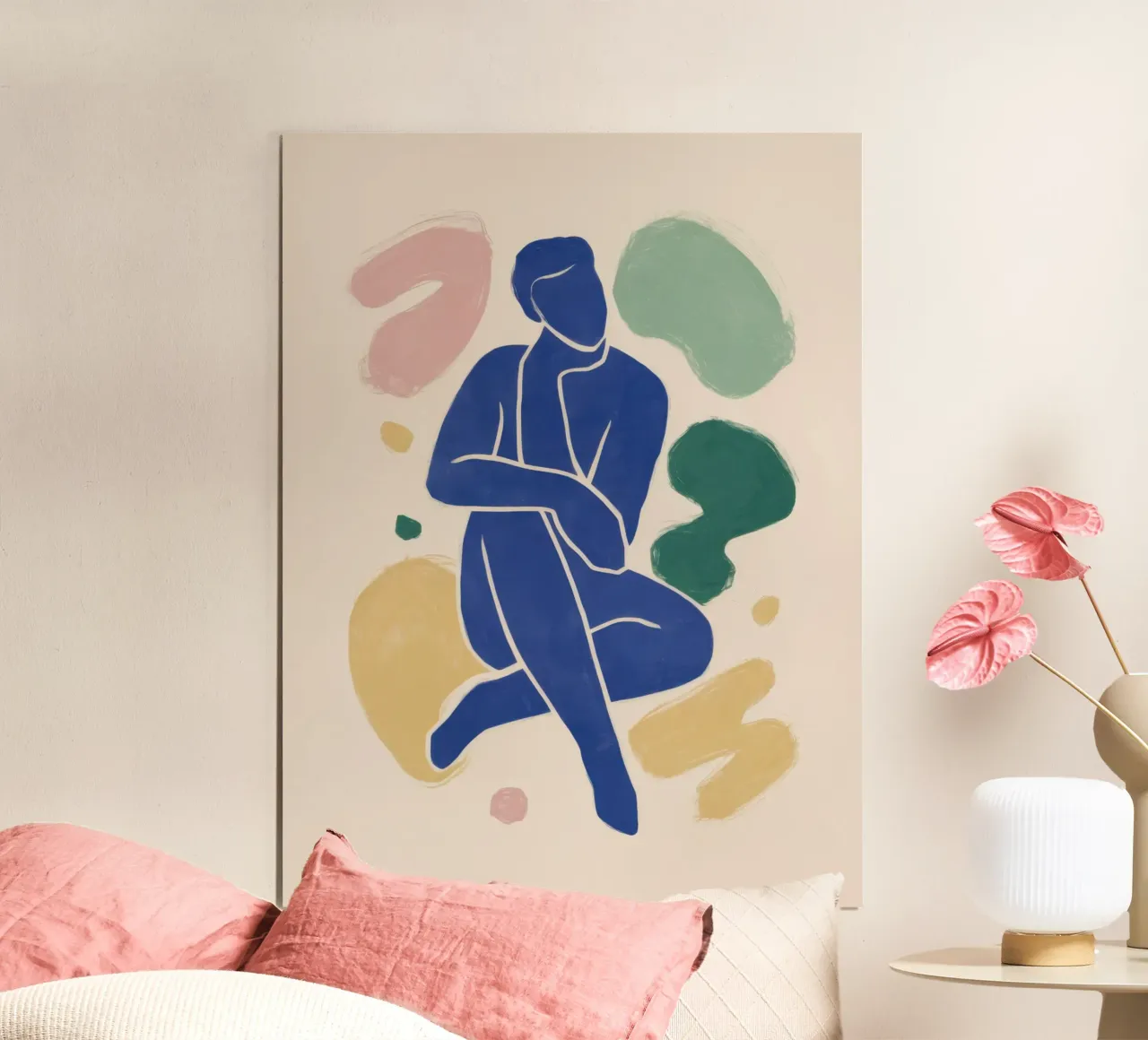 Formulario Azure Pondering poster de Enter Bloom