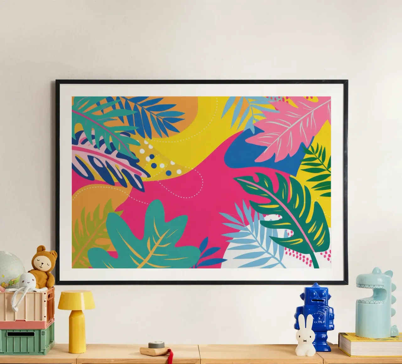 Gioia caotica tropicale poster da Moon Revolver
