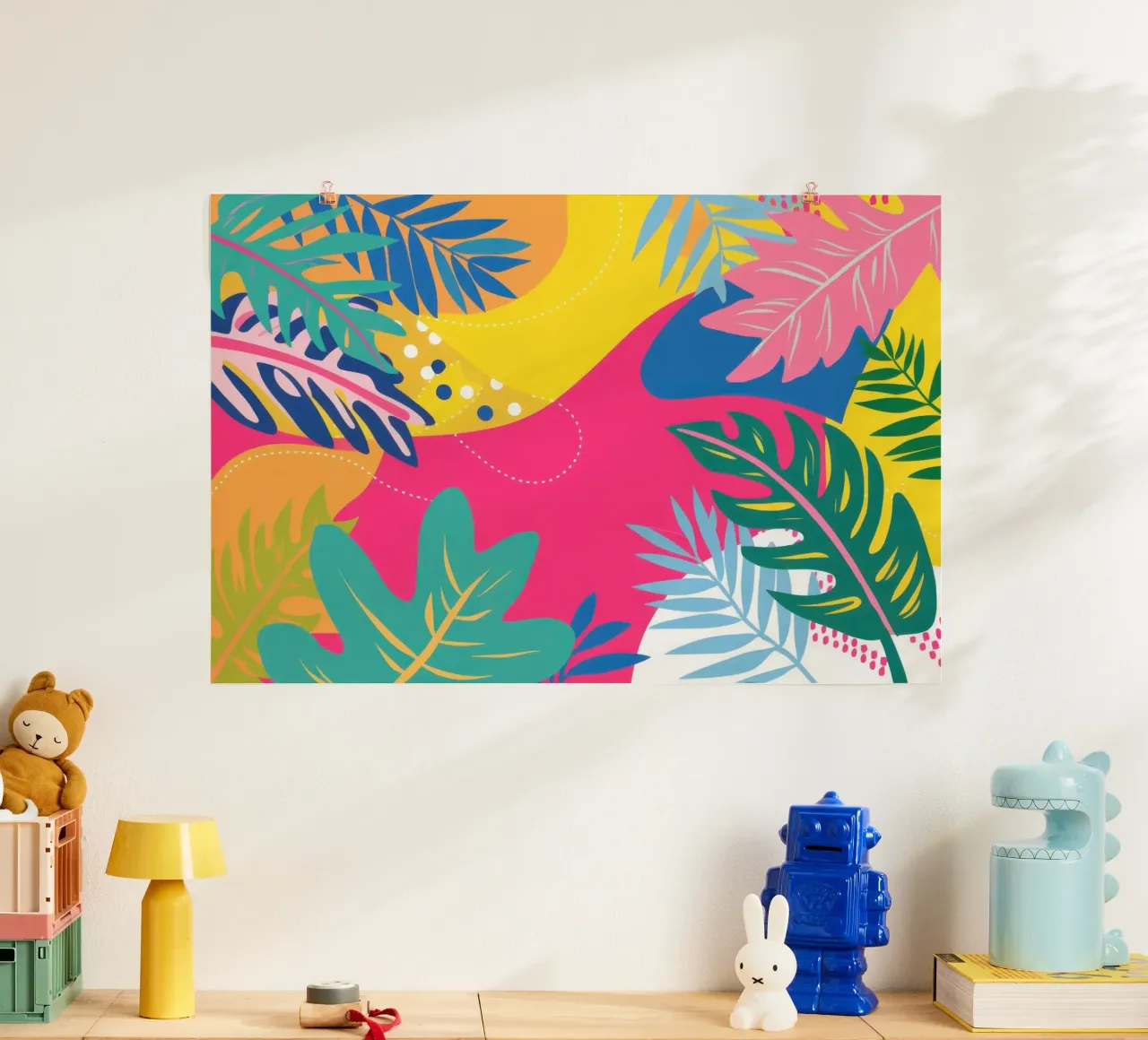 Gioia caotica tropicale poster da Moon Revolver