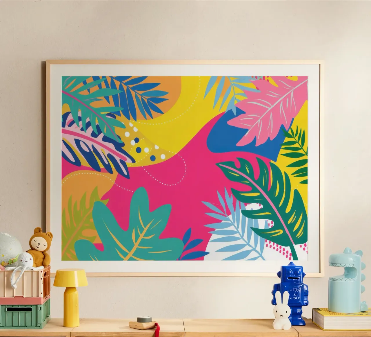 Gioia caotica tropicale poster da Moon Revolver