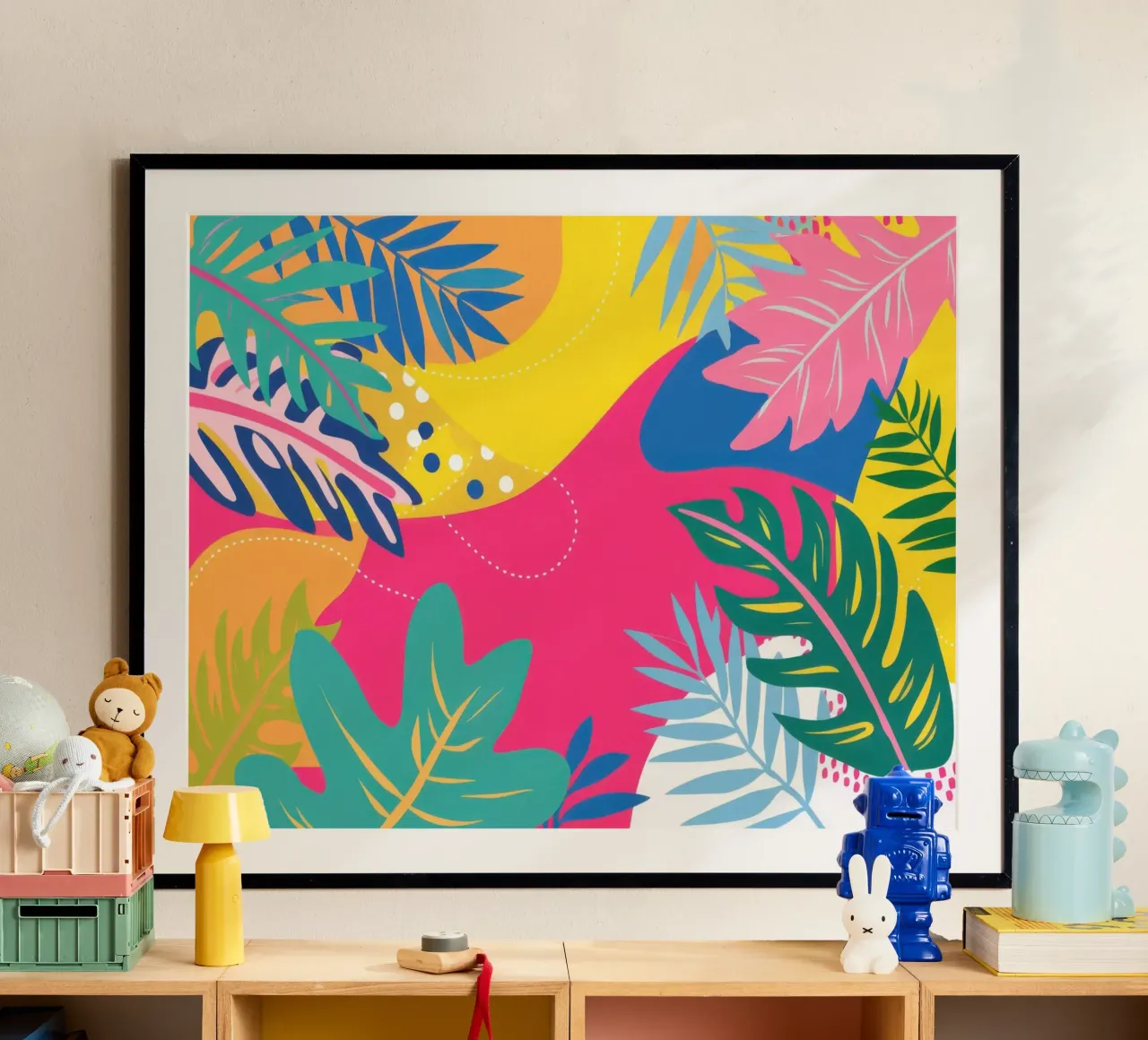 Gioia caotica tropicale poster da Moon Revolver