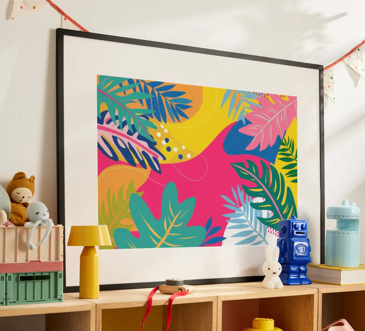 Gioia caotica tropicale poster da Moon Revolver