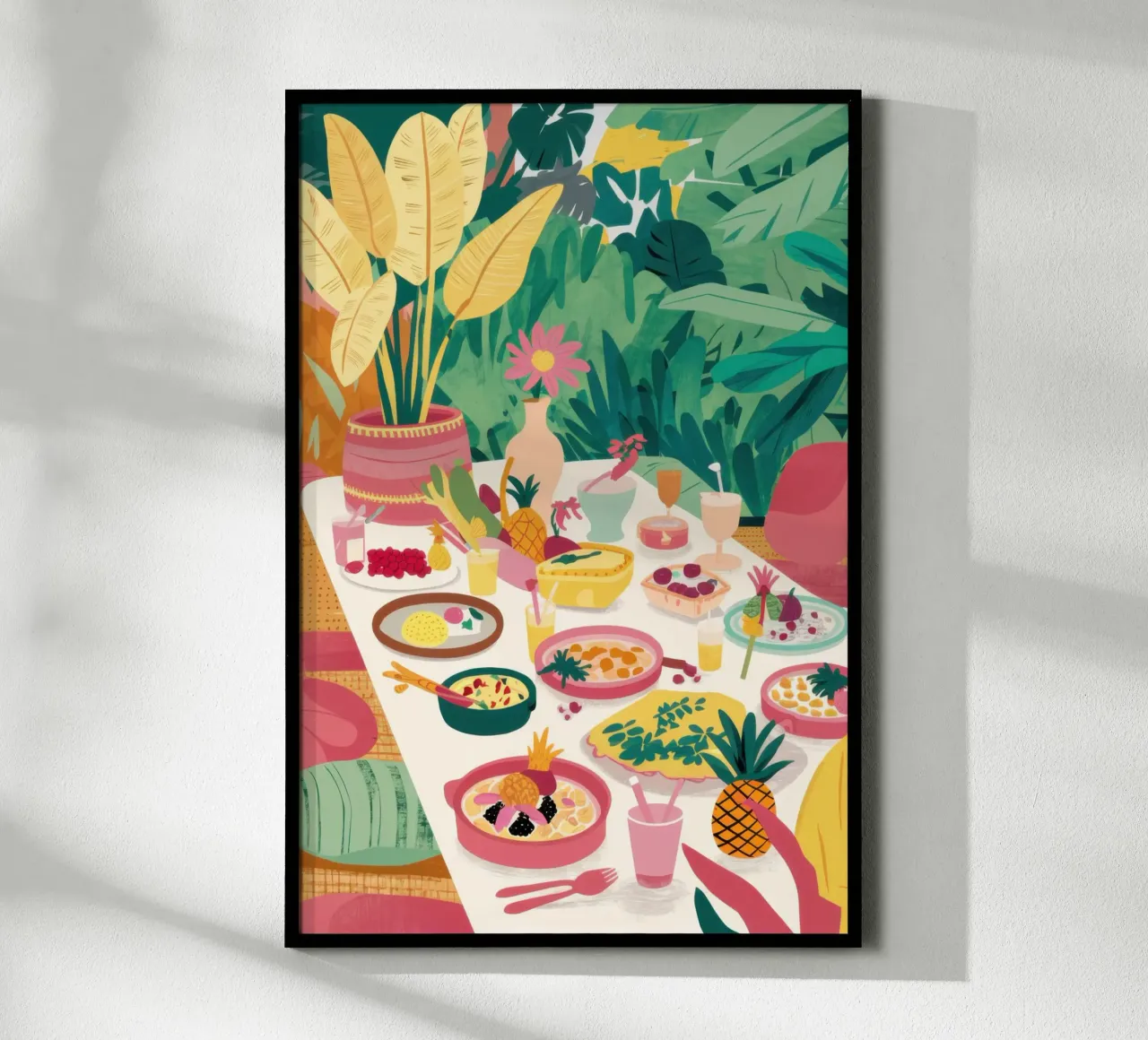 Paradiso gastronomico verdeggiante poster da Enter Bloom