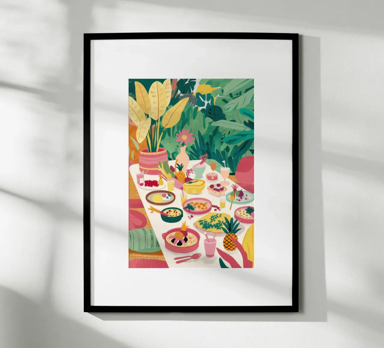 Paradiso gastronomico verdeggiante poster da Enter Bloom