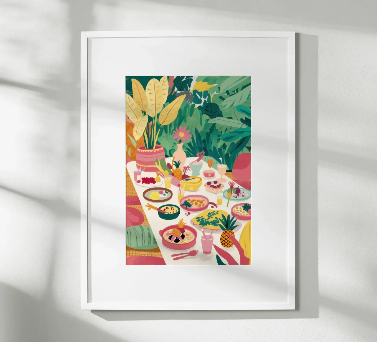 Paradiso gastronomico verdeggiante poster da Enter Bloom