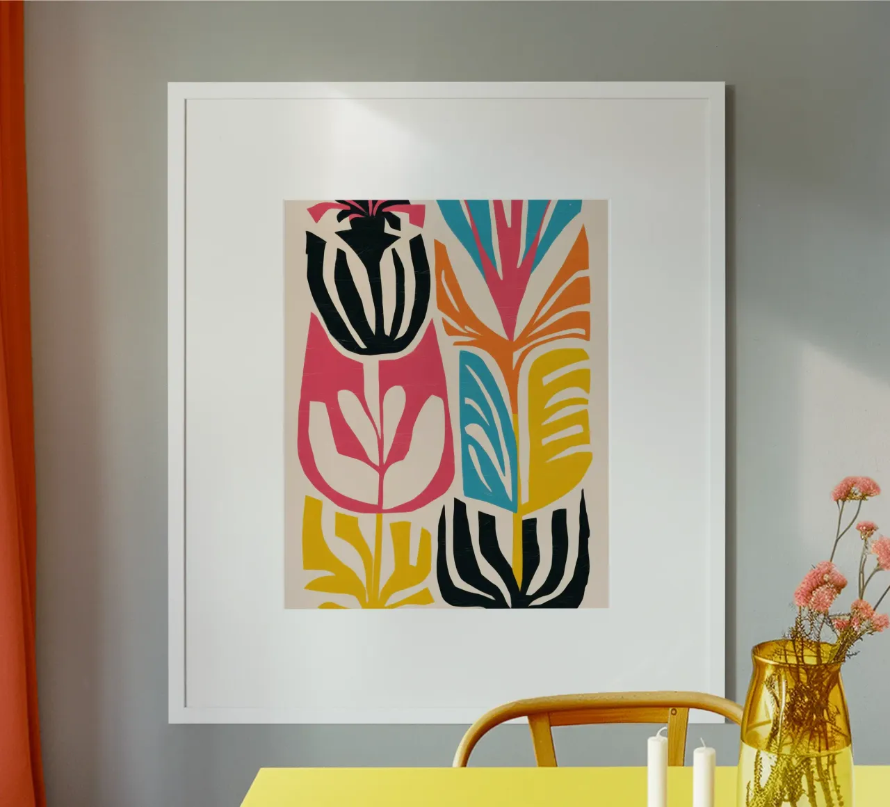 Totem del fogliame vibrante poster da Enter Bloom