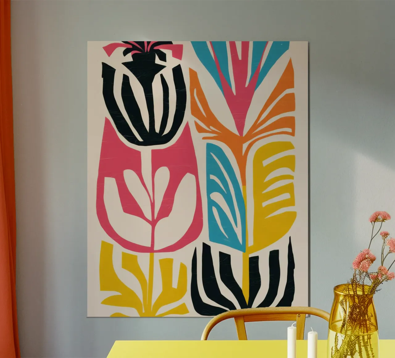 Totem del fogliame vibrante poster da Enter Bloom