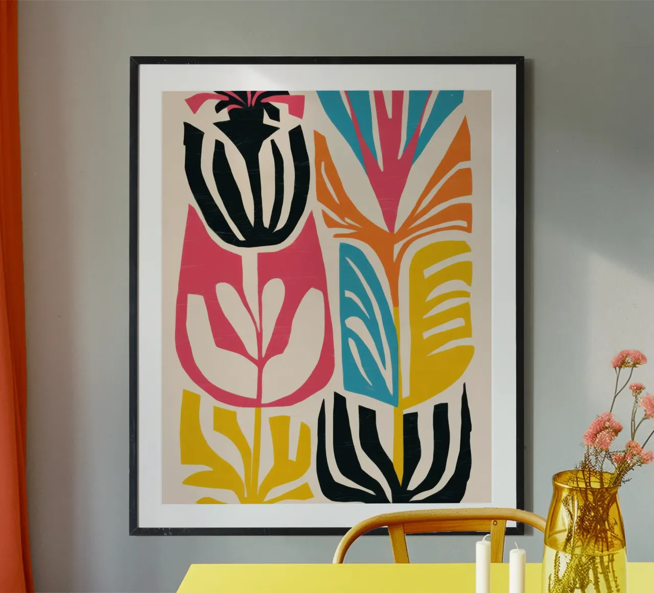 Totem del fogliame vibrante poster da Enter Bloom