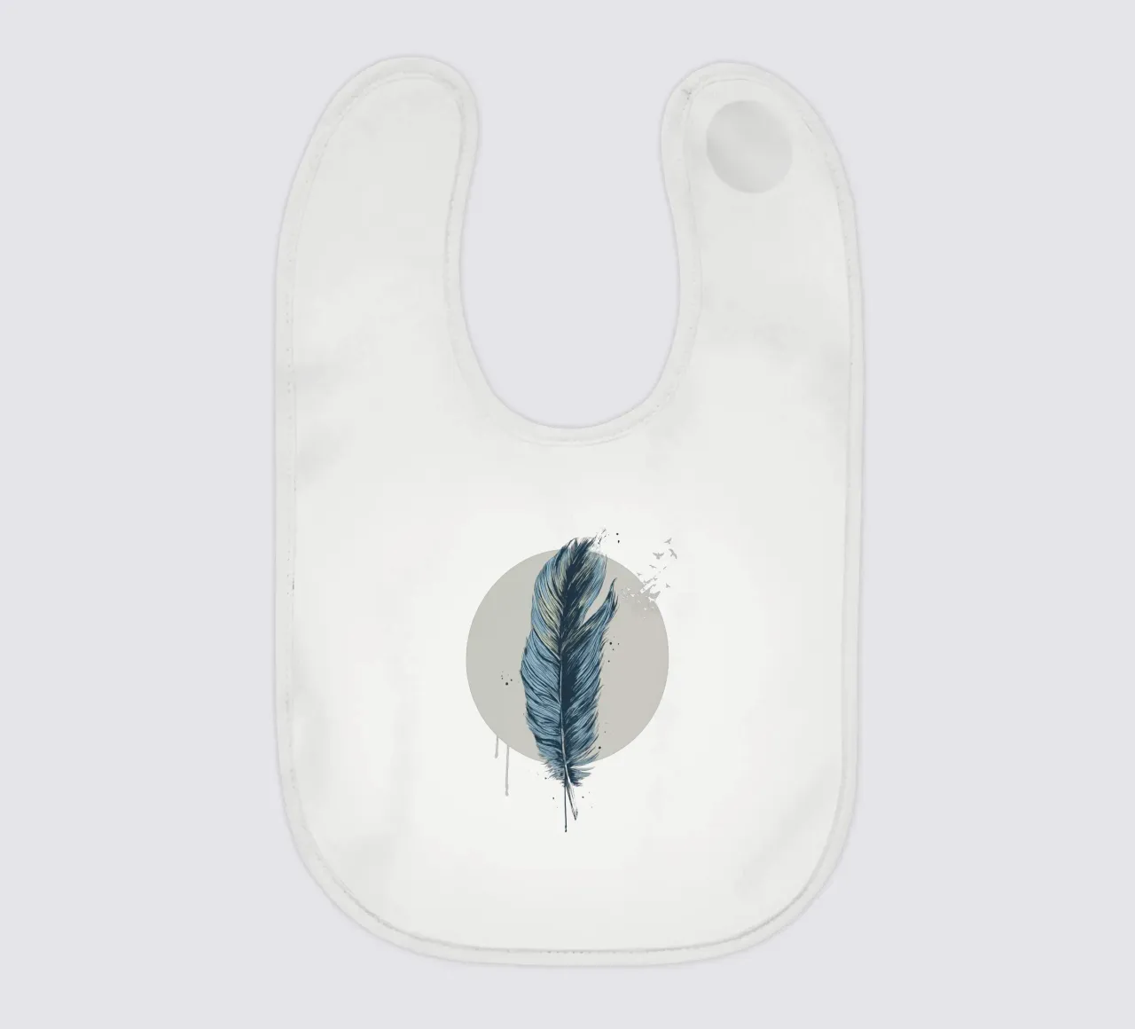 Feather in a circle II bavaglino da Balazs Solti