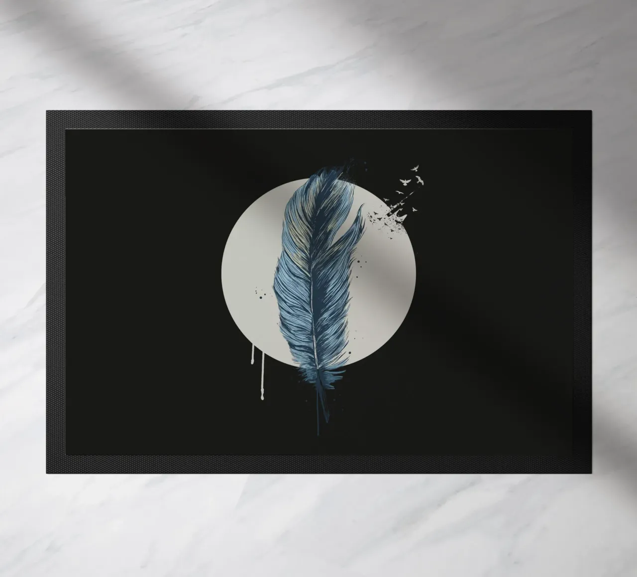 Feather in a circle II zerbino da Balazs Solti