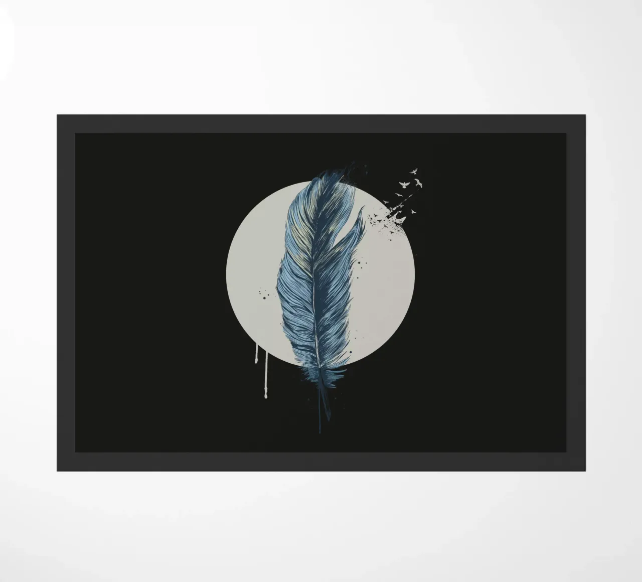 Feather in a circle II zerbino da Balazs Solti