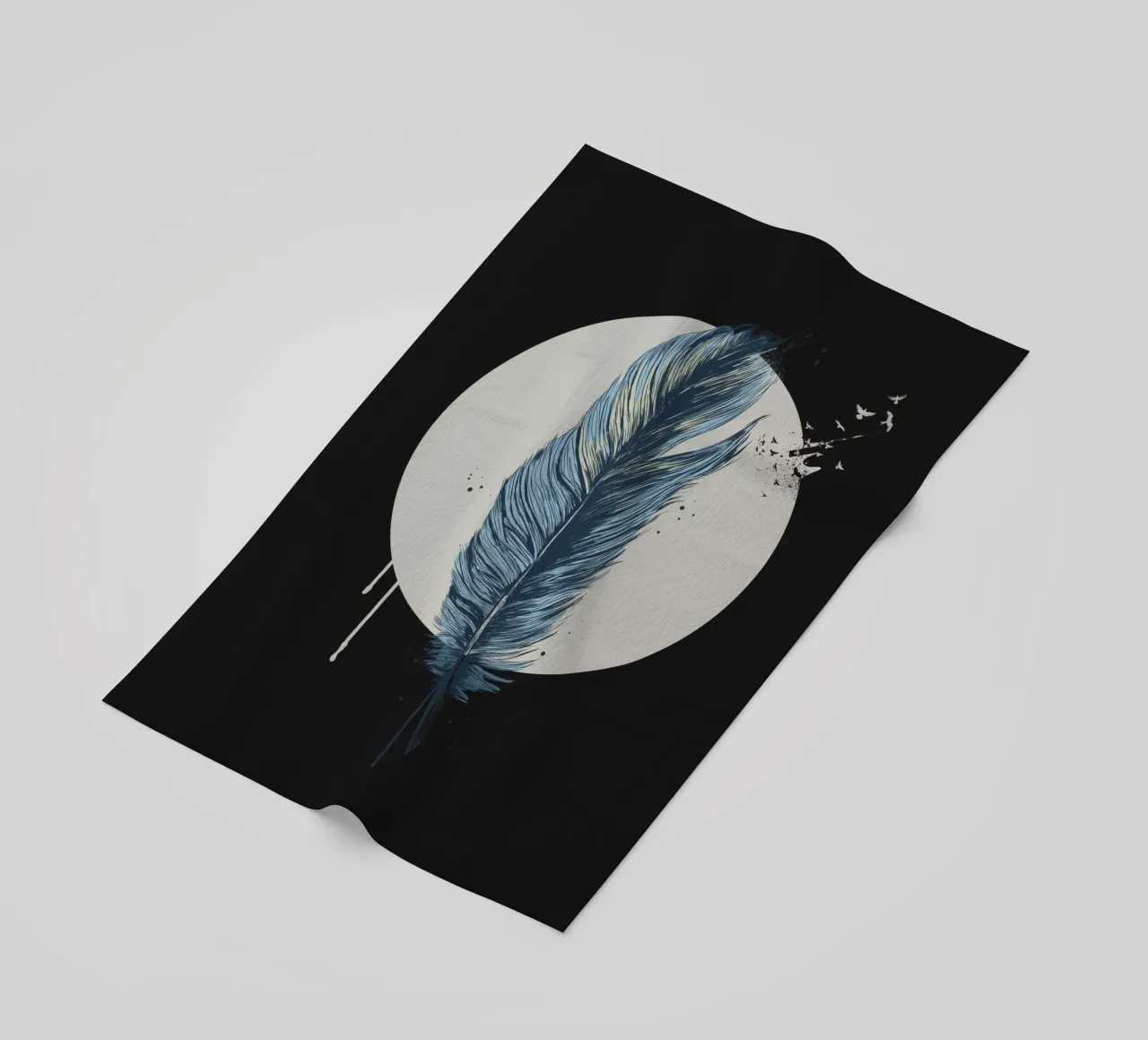 Feather in a circle II telo mare da Balazs Solti