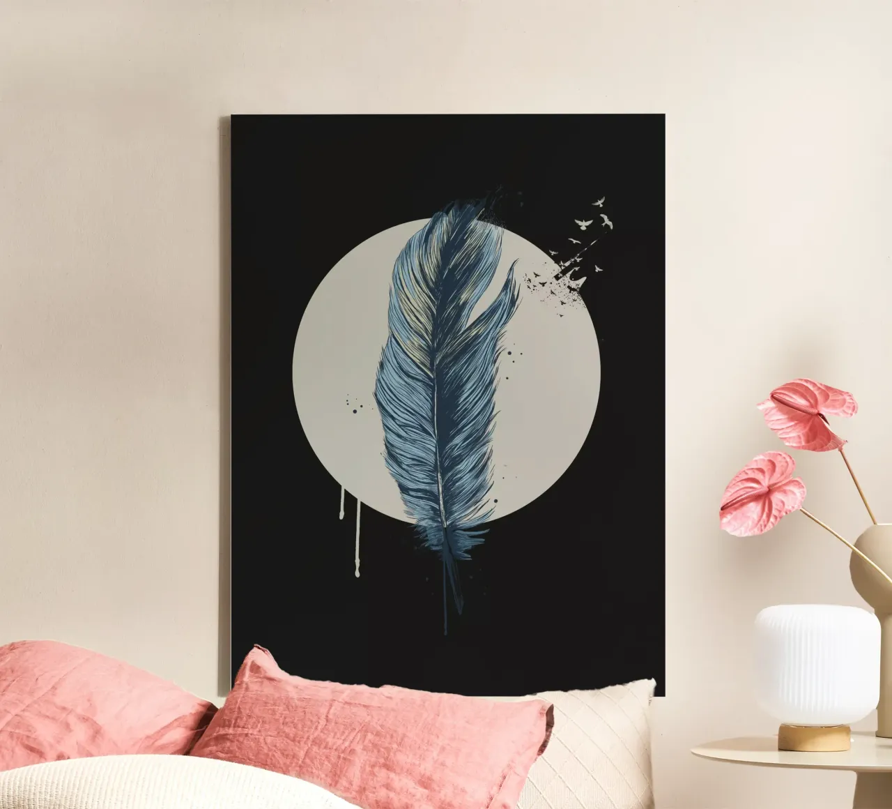 Feather in a circle II tela da Balazs Solti