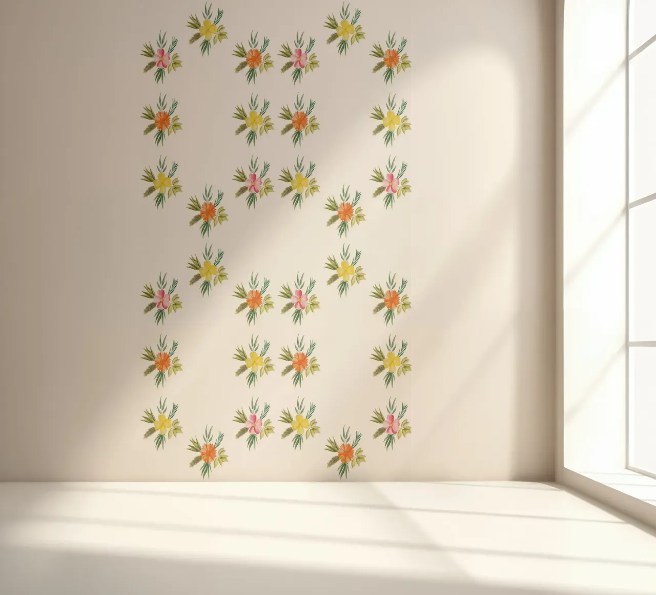 Botanic Pattern #1 fotobehang van kathrinmay