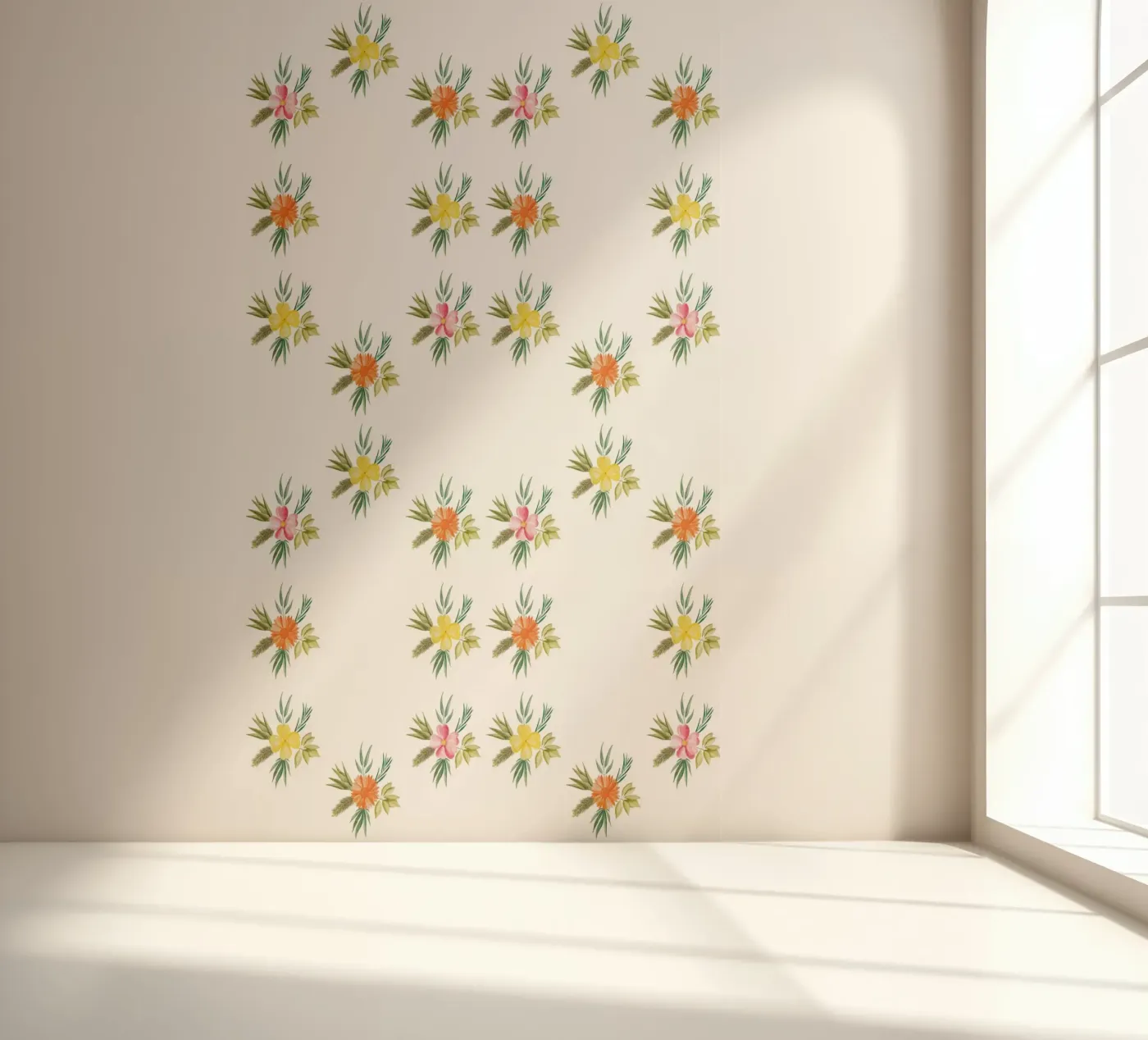 Botanic Pattern #1 fotobehang van kathrinmay