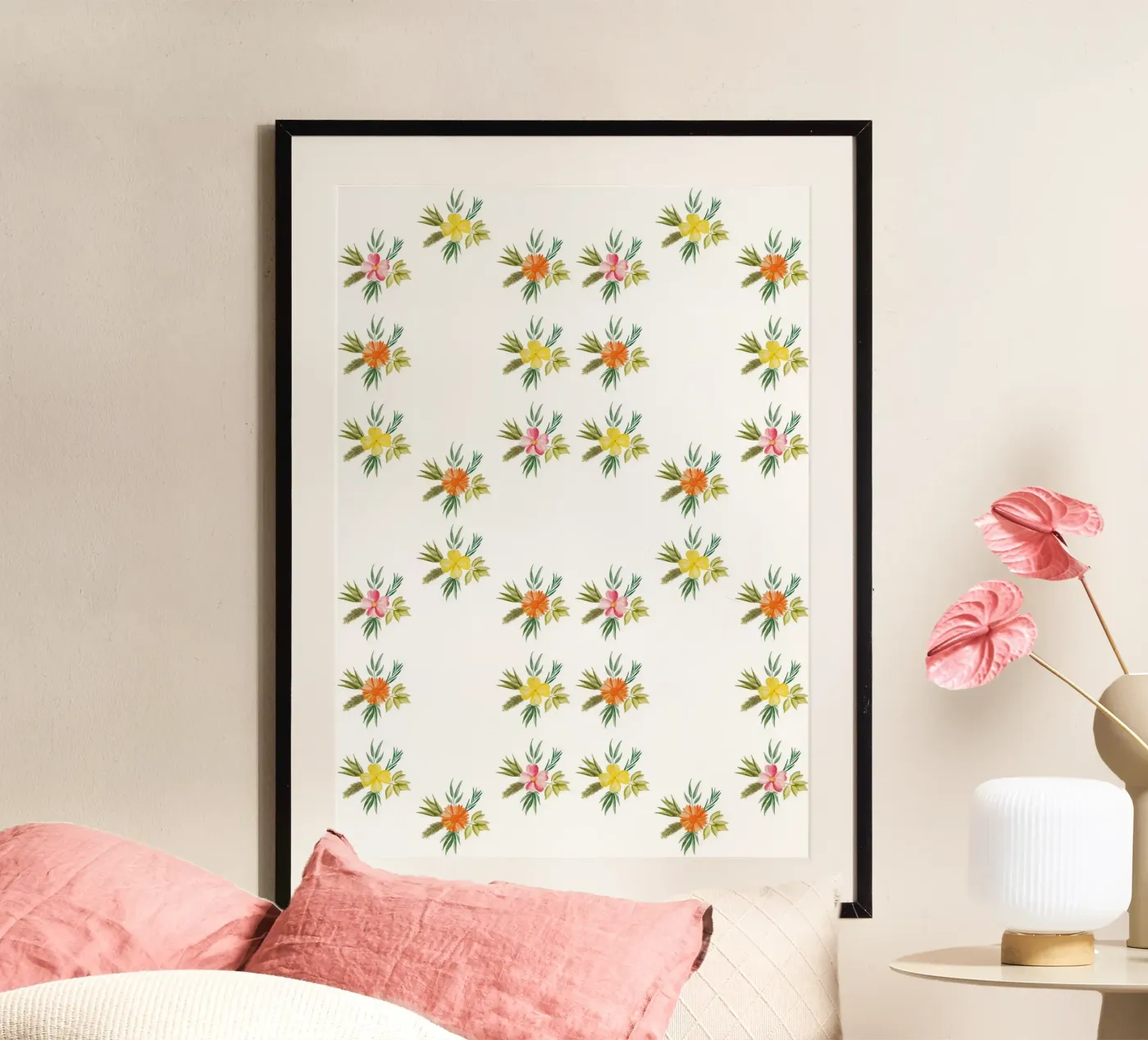 Botanic Pattern #1 Poster von kathrinmay