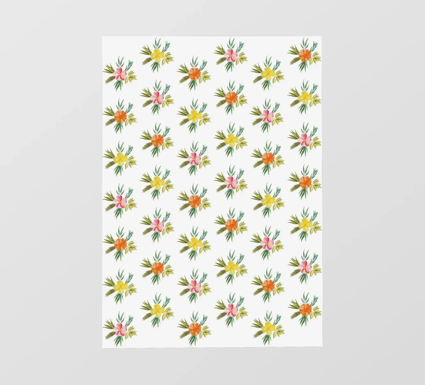 Botanic Pattern #2 PVC Plane von kathrinmay