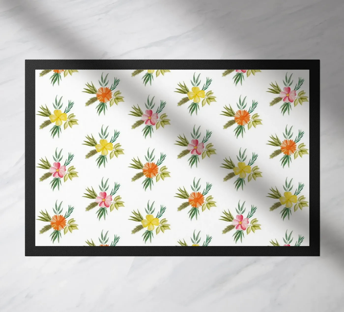 Botanic Pattern #2 Fußmatte von kathrinmay