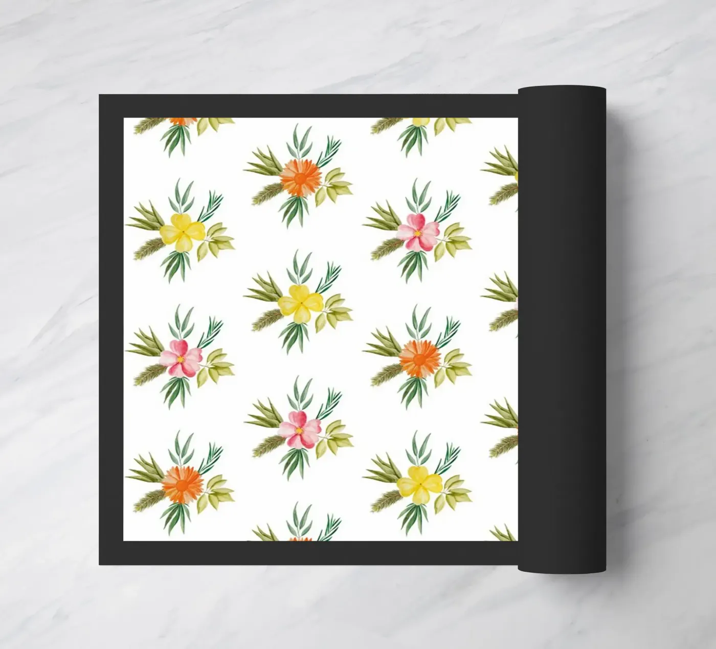 Botanic Pattern #2 Fußmatte von kathrinmay