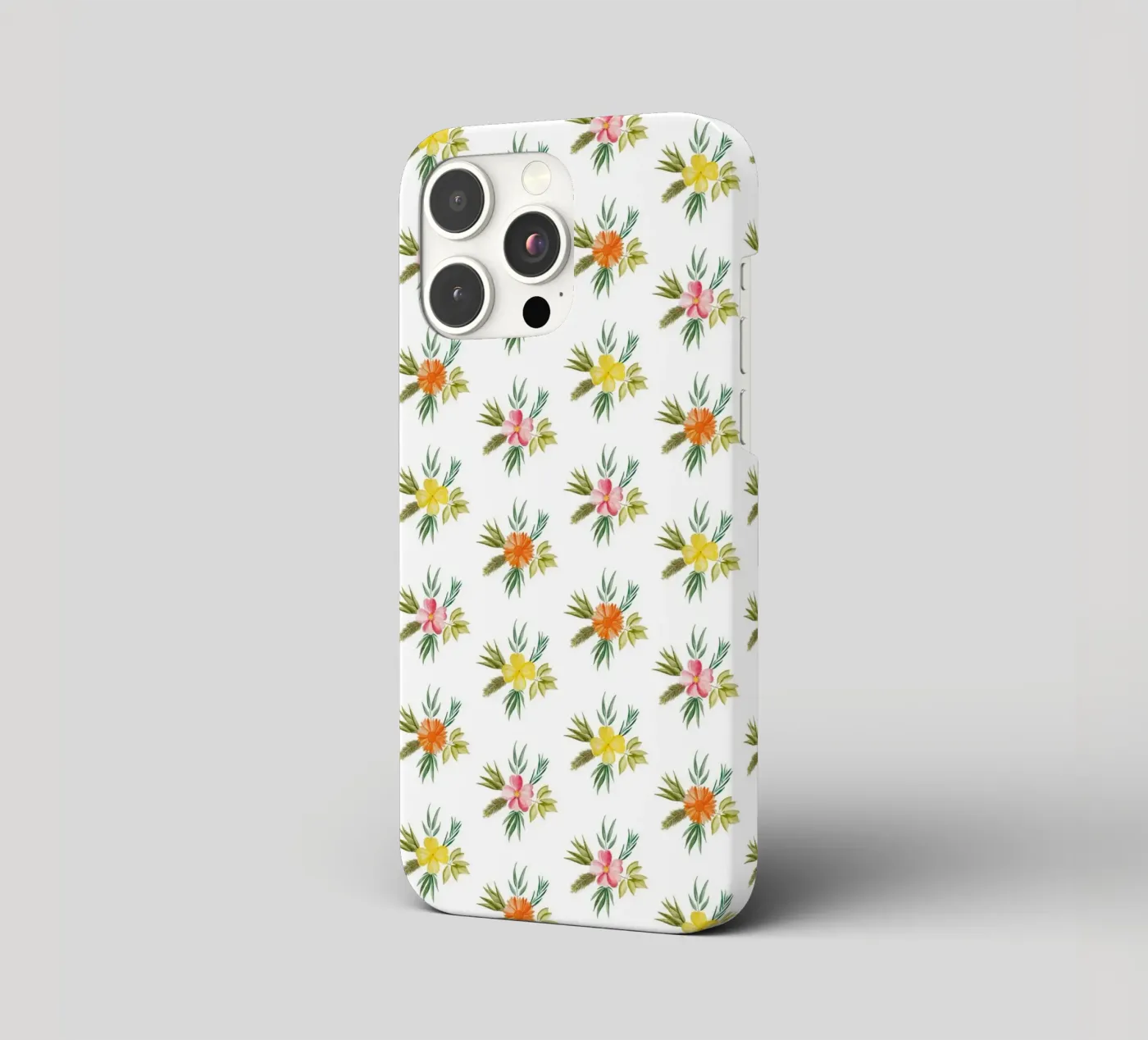 Botanical Watercolor Pattern (Classic & Timeless) iphone case by kathrinmay