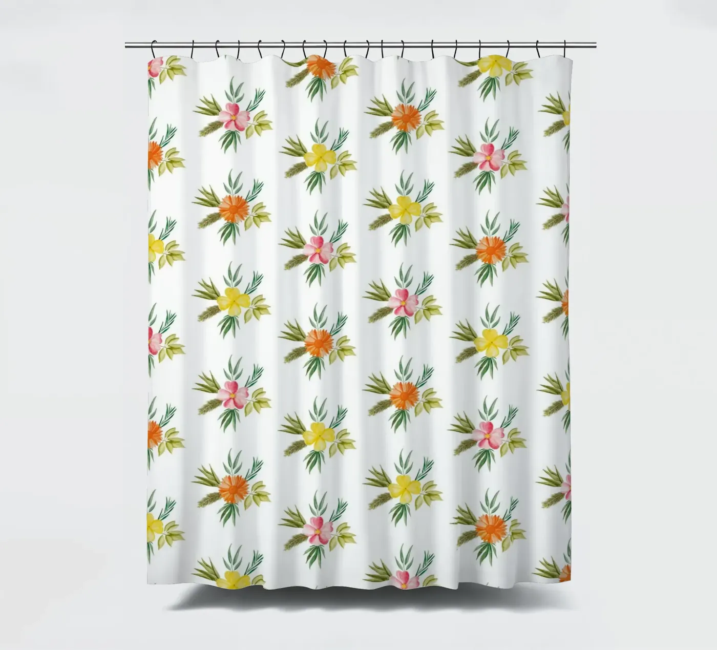 Botanic Pattern #2 douchegordijn van kathrinmay