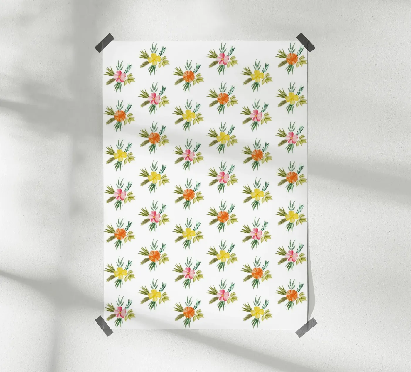 Botanic Pattern #2 Poster von kathrinmay