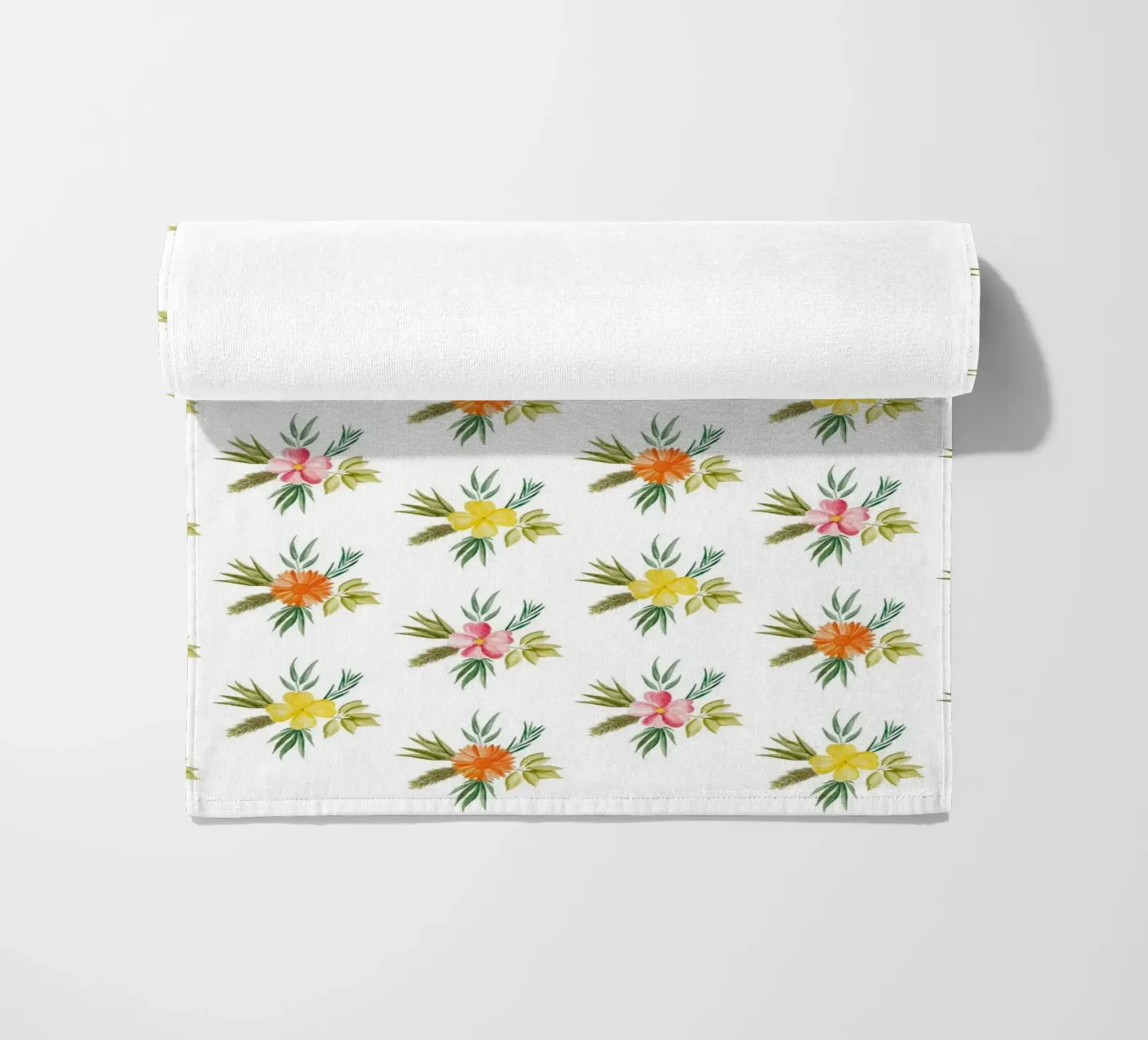 Botanic Pattern #2 beach towel by kathrinmay