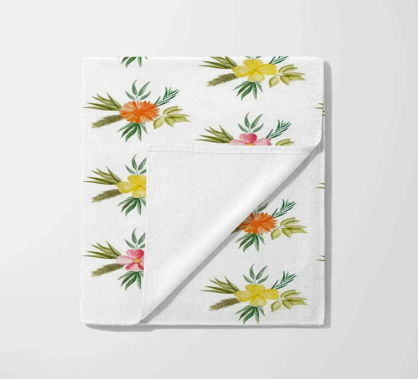 Botanic Pattern #2 strandhanddoek van kathrinmay