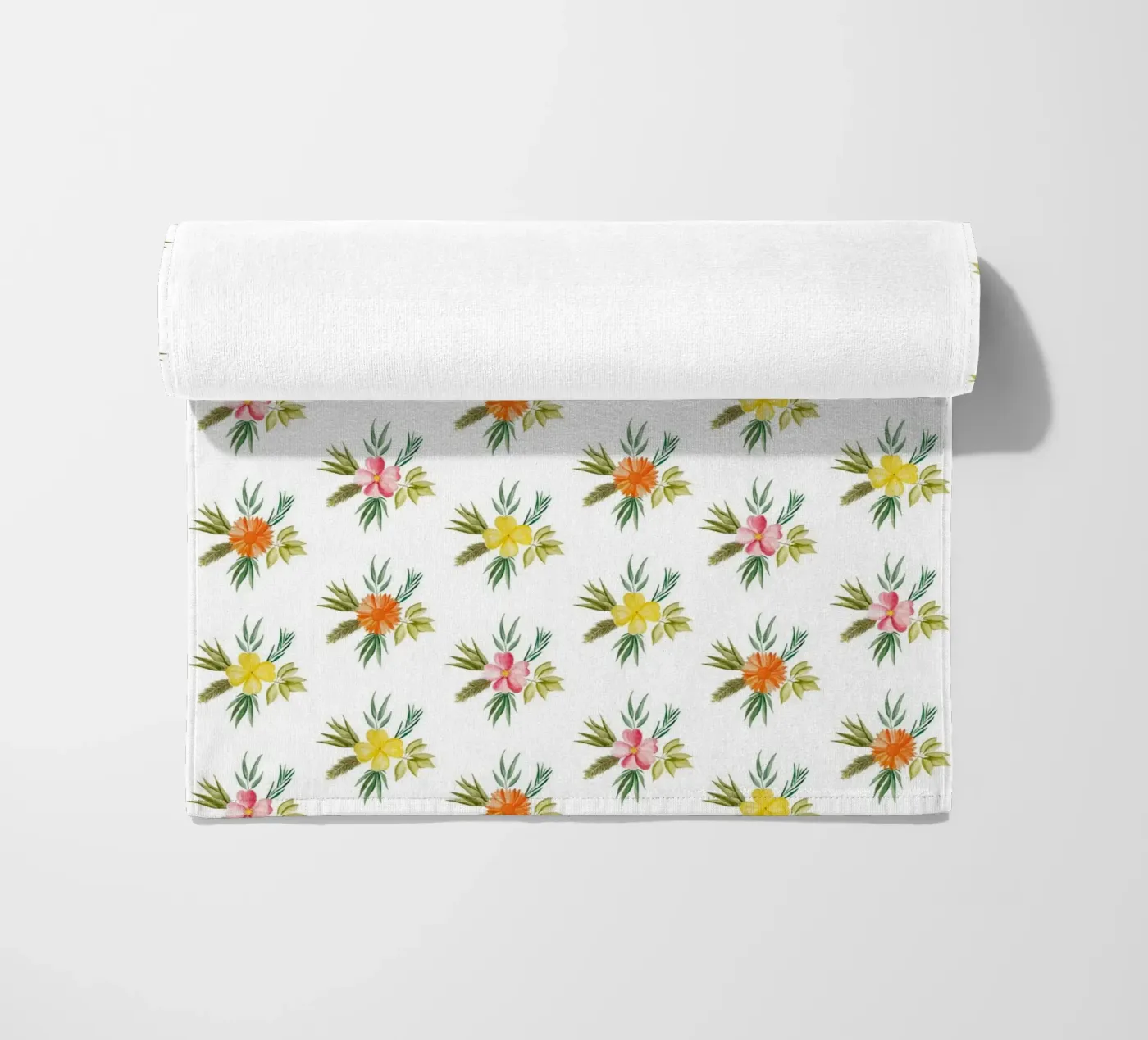 Botanic Pattern #2 beach towel by kathrinmay