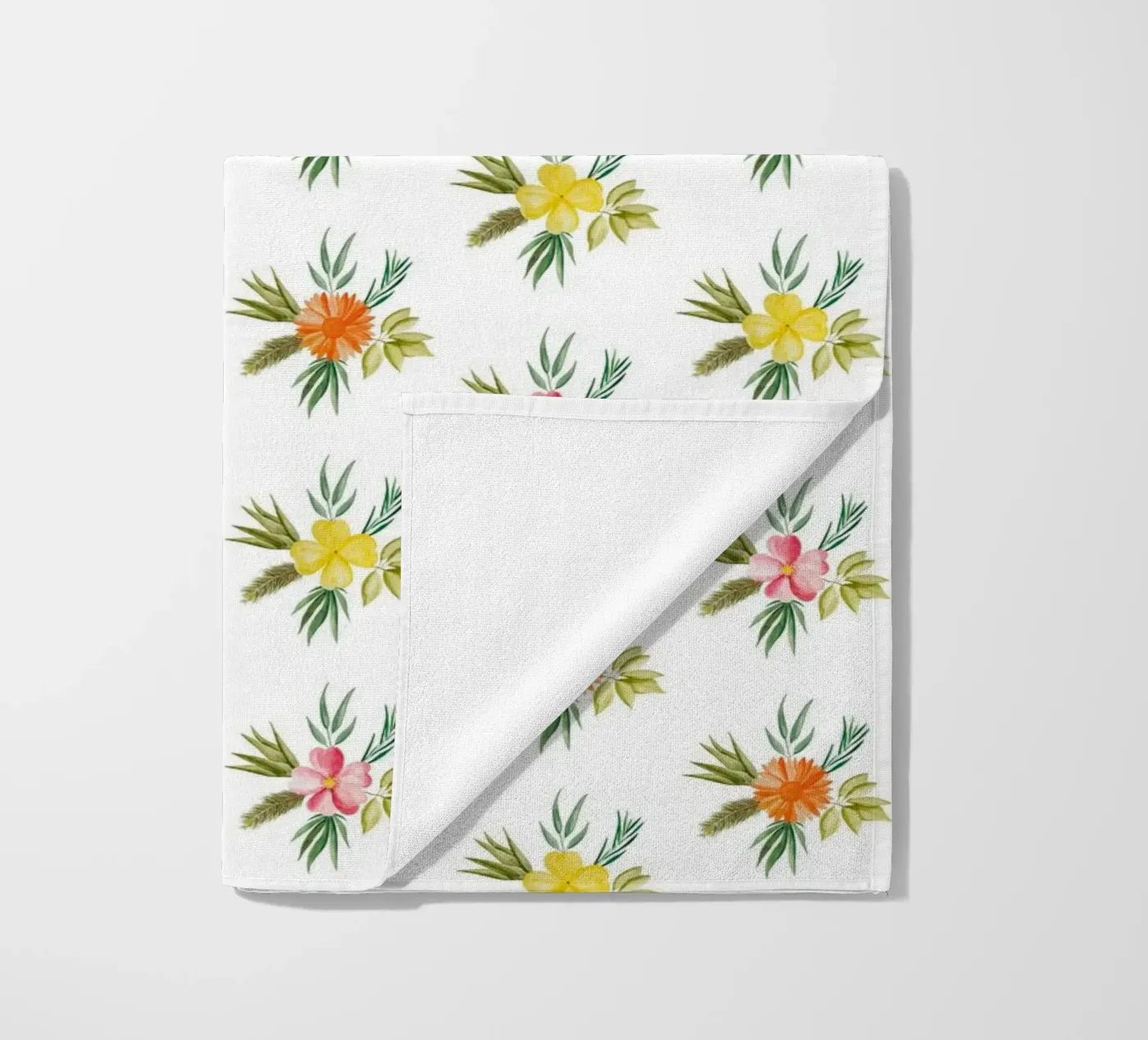 Botanic Pattern #2 strandhanddoek van kathrinmay