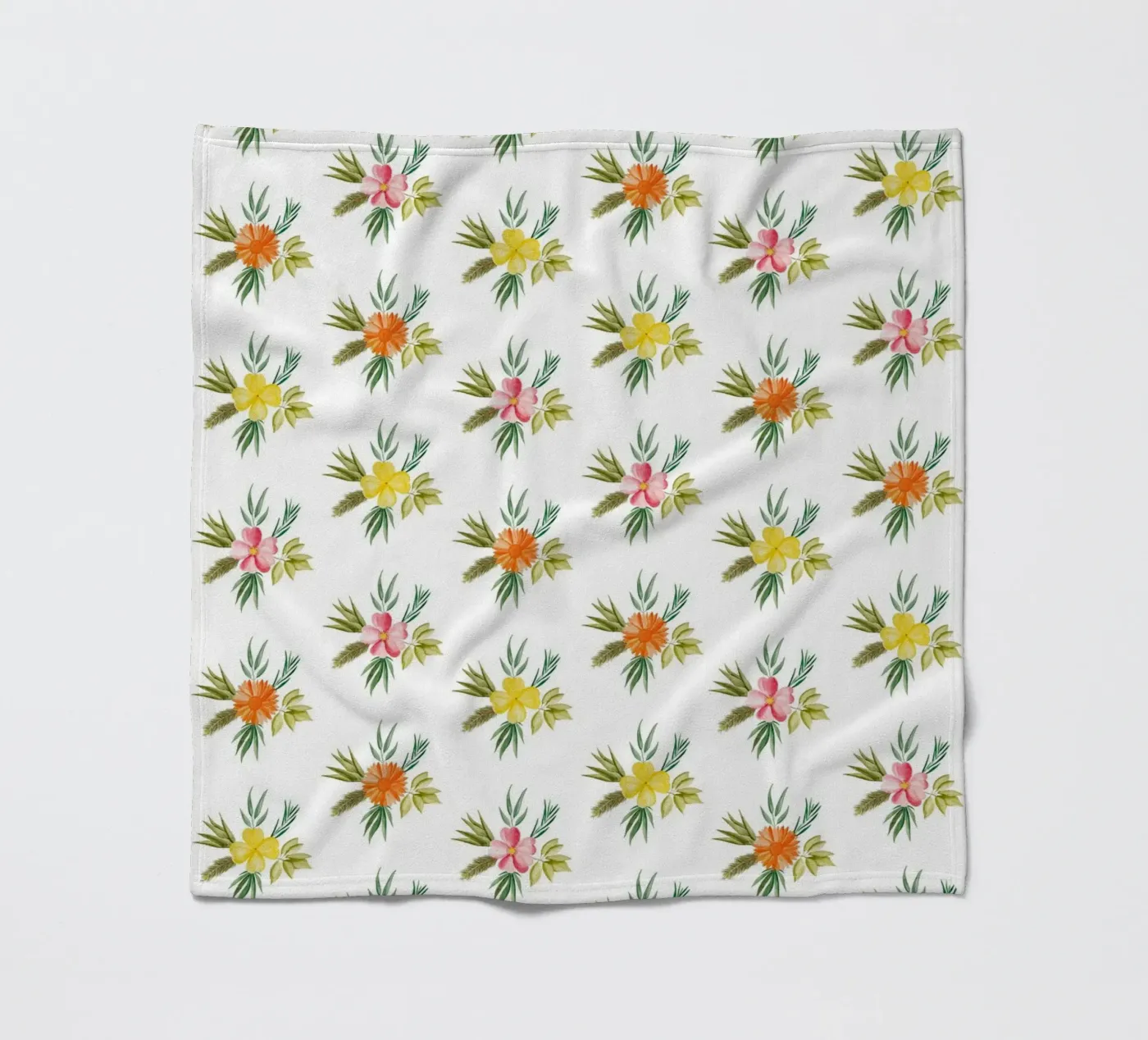 Botanic Pattern #2 Fleecedecke von kathrinmay