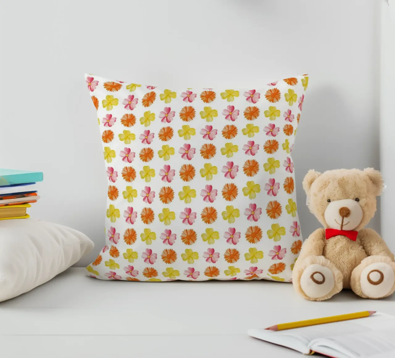 Flower Pattern #1 cuscino da kathrinmay