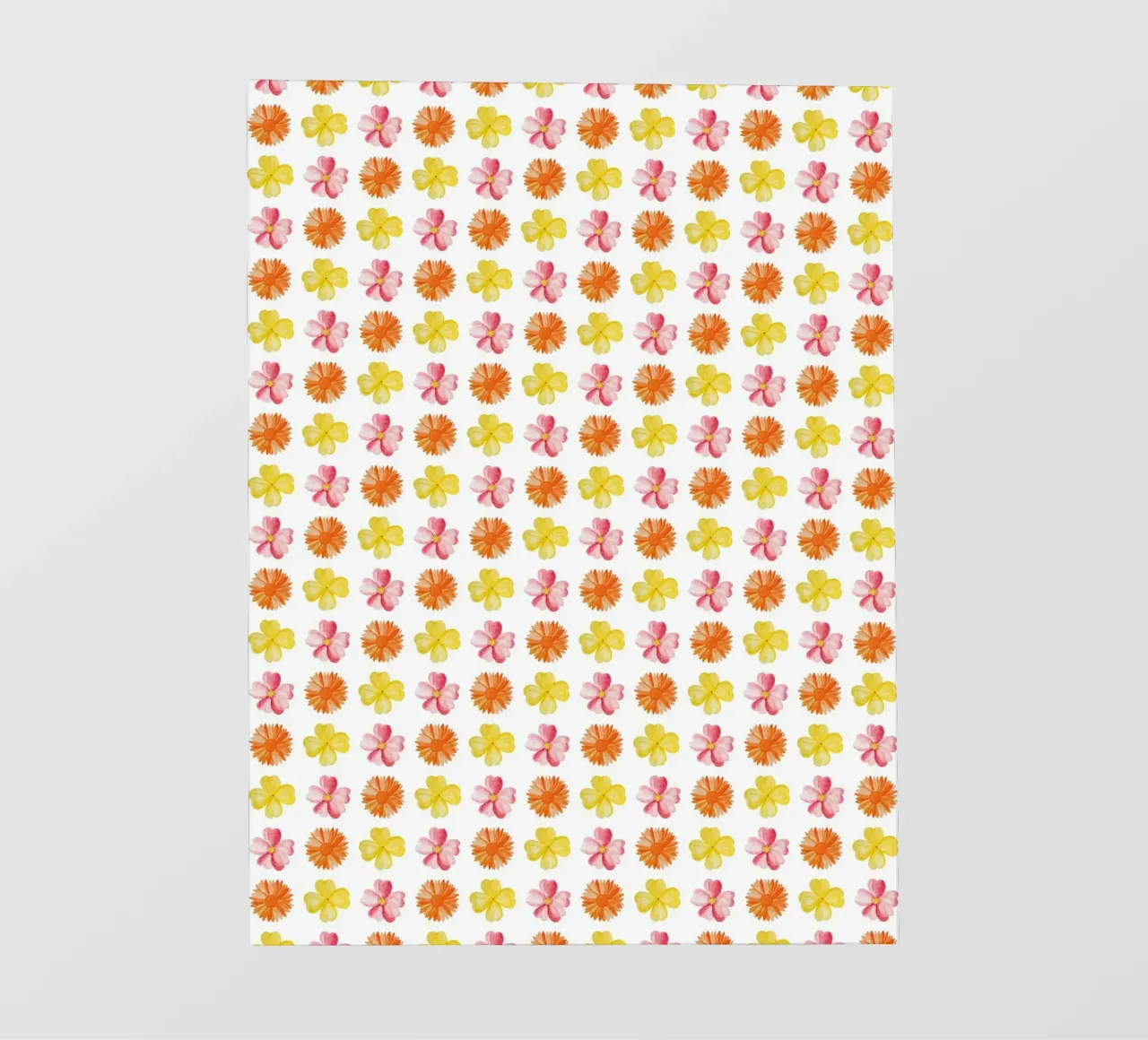 Flower Pattern #1 fotobehang van kathrinmay