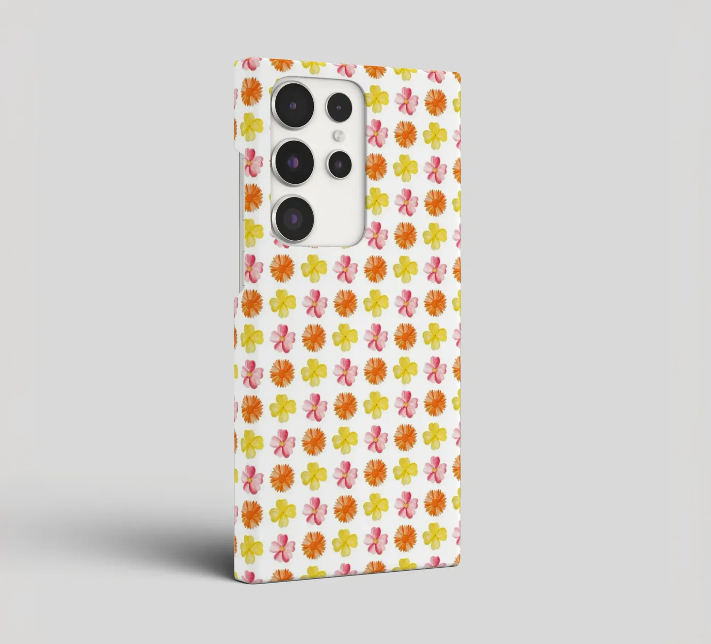 Floral Watercolor Pattern (Slanted Art) cover samsung da kathrinmay