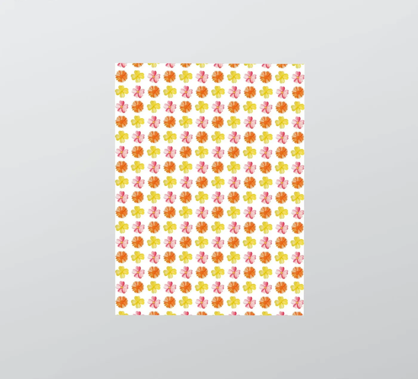 Flower Pattern #1 sticker van kathrinmay