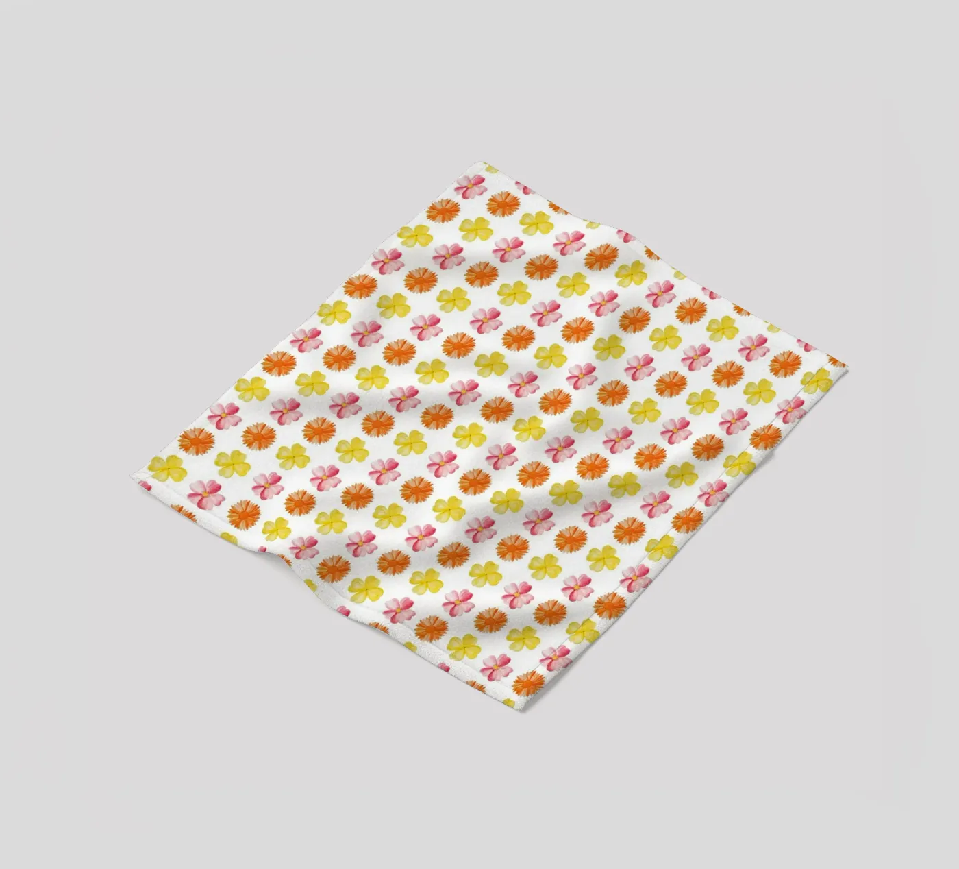 Flower Pattern #1 Fleecedecke von kathrinmay