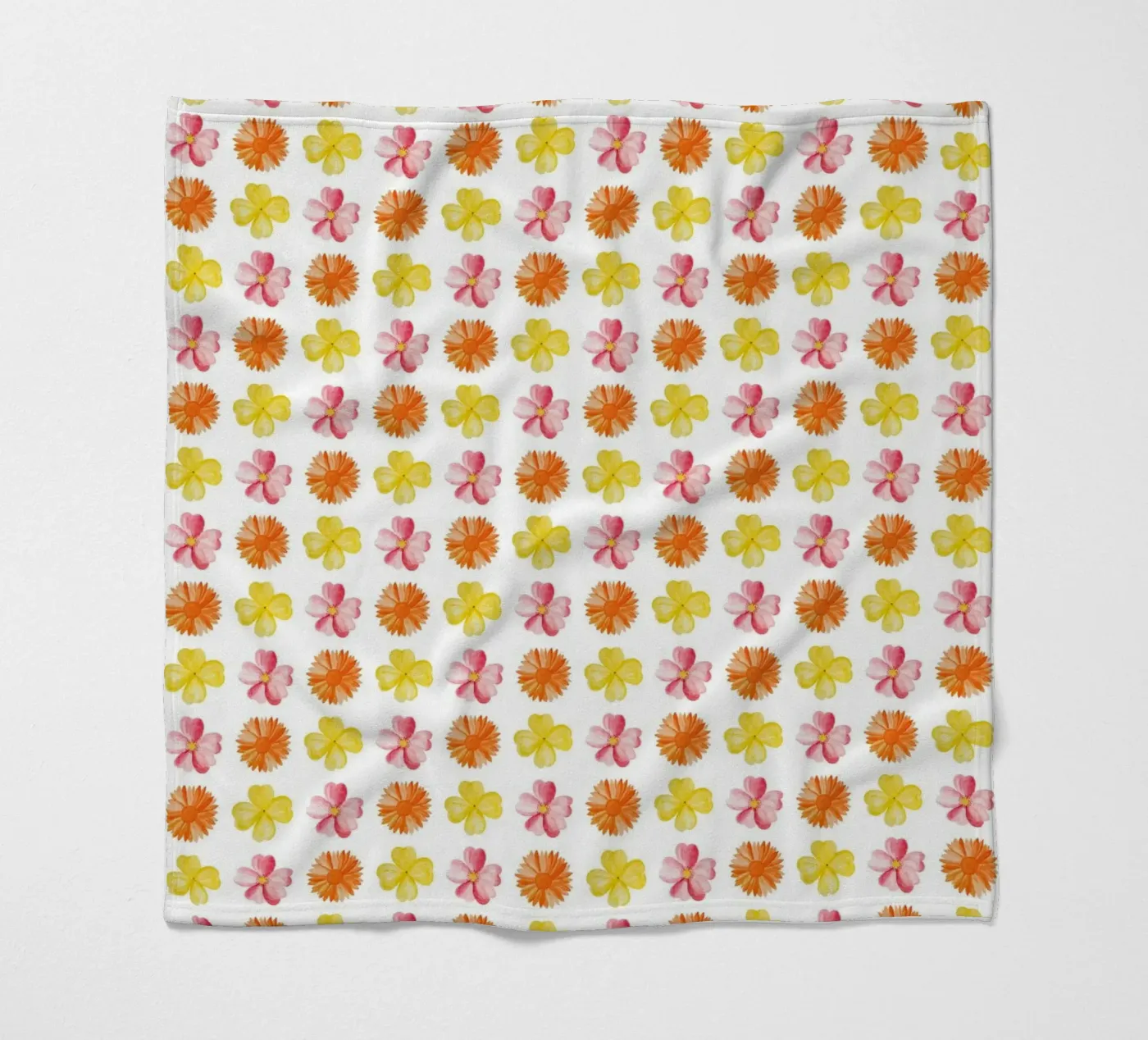 Flower Pattern #1 Fleecedecke von kathrinmay